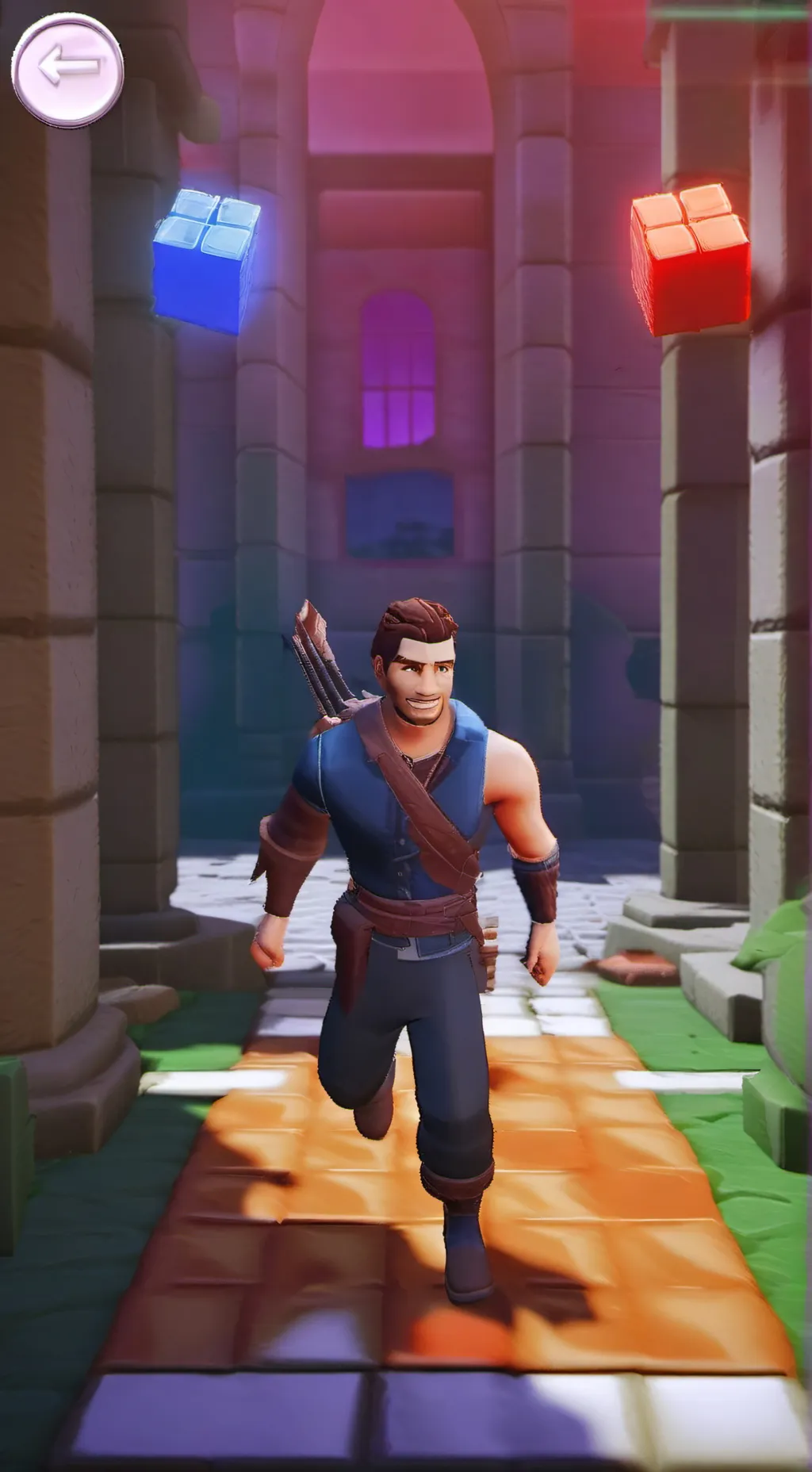 ai character: close to me background