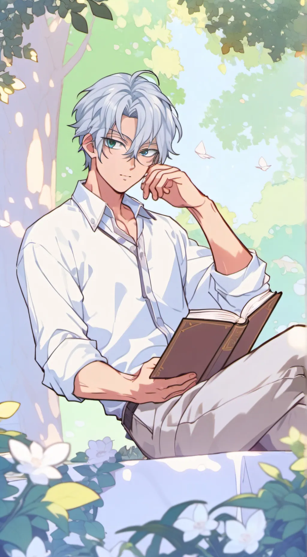 ai character: Fernando,🔥🏳️‍🌈 background