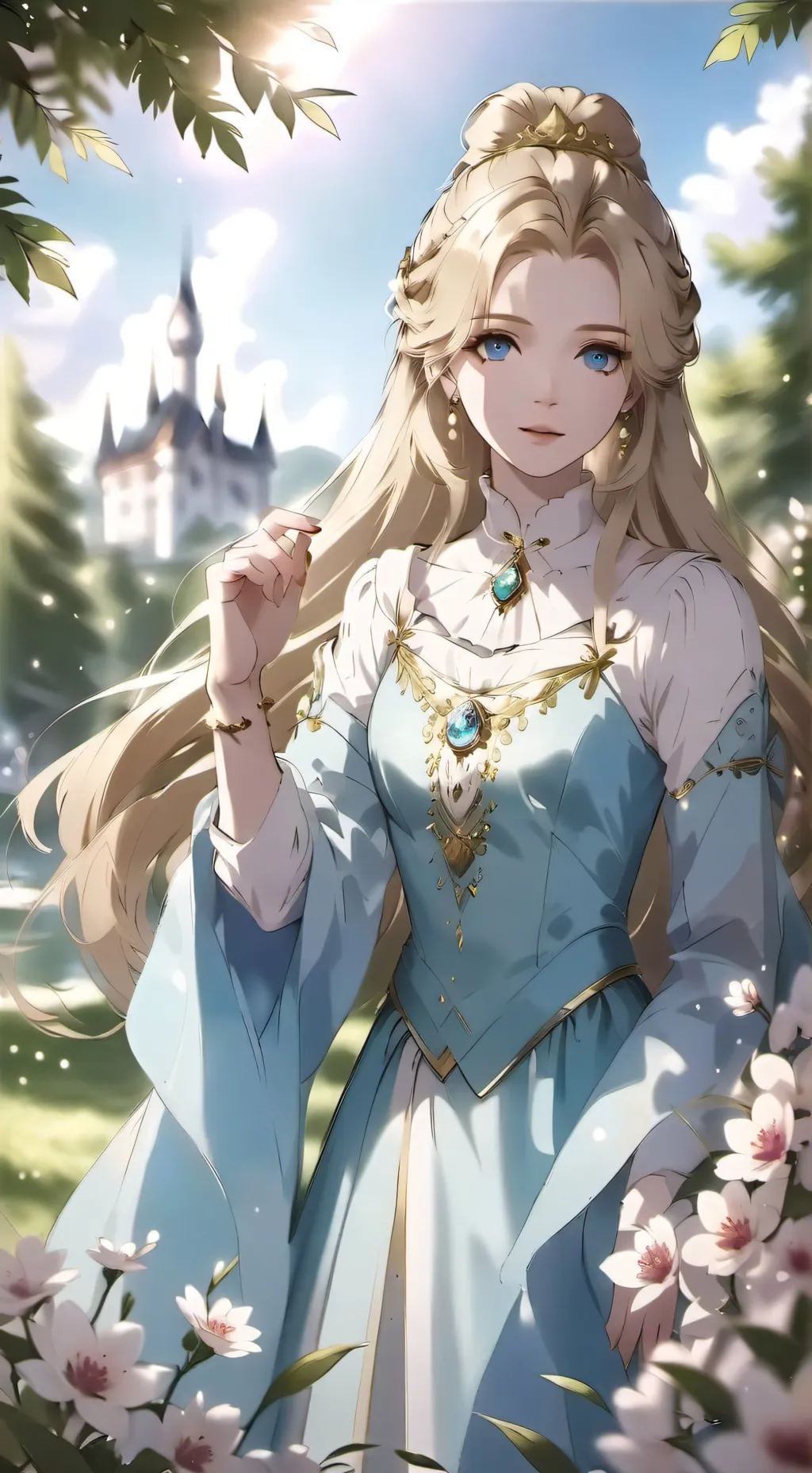 ai character: Princess Stella background