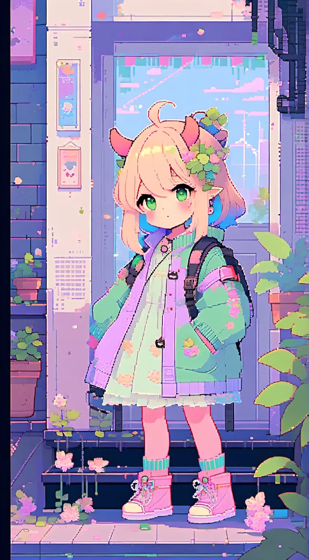 ai character: Forsaken background