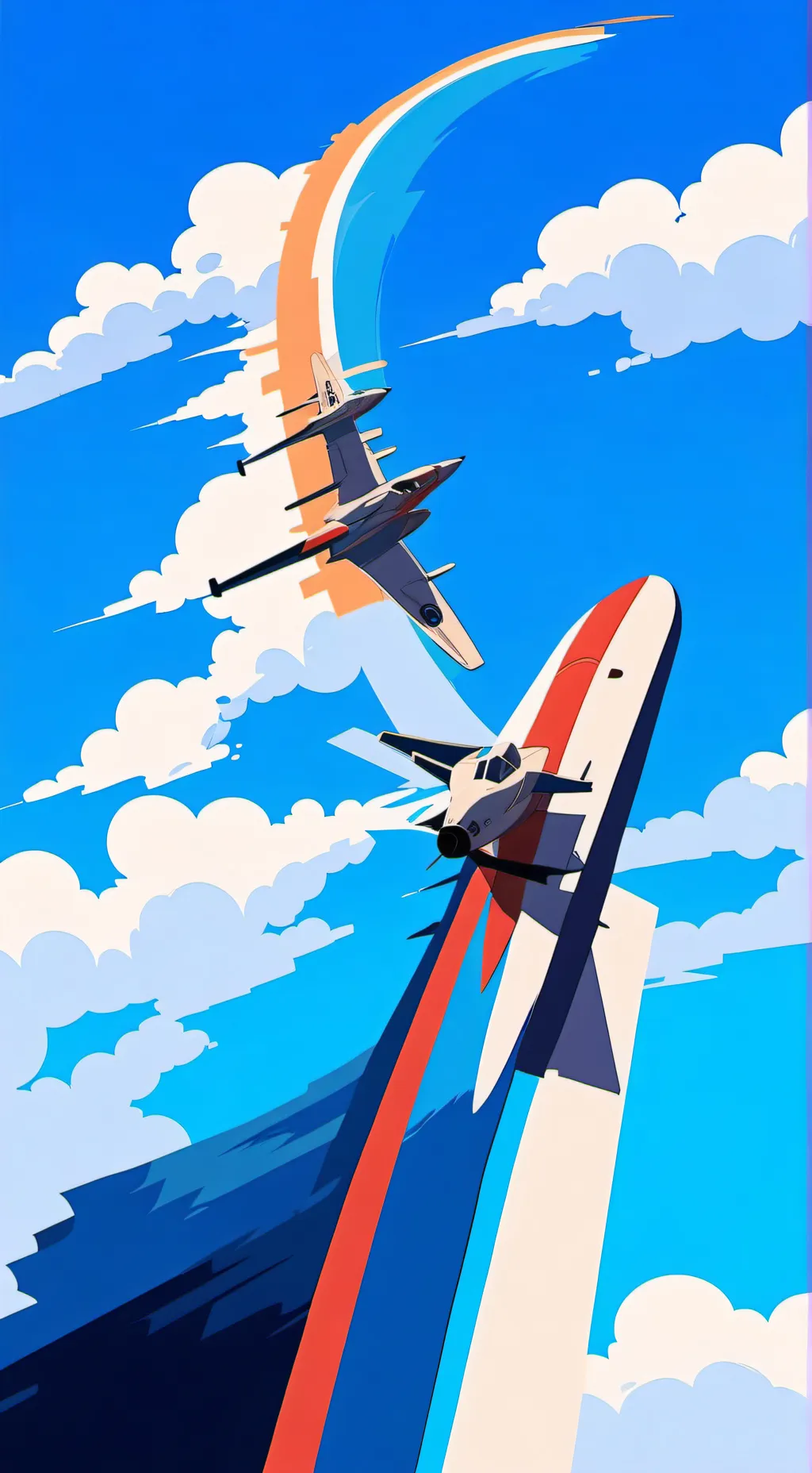 ai character: :)  background