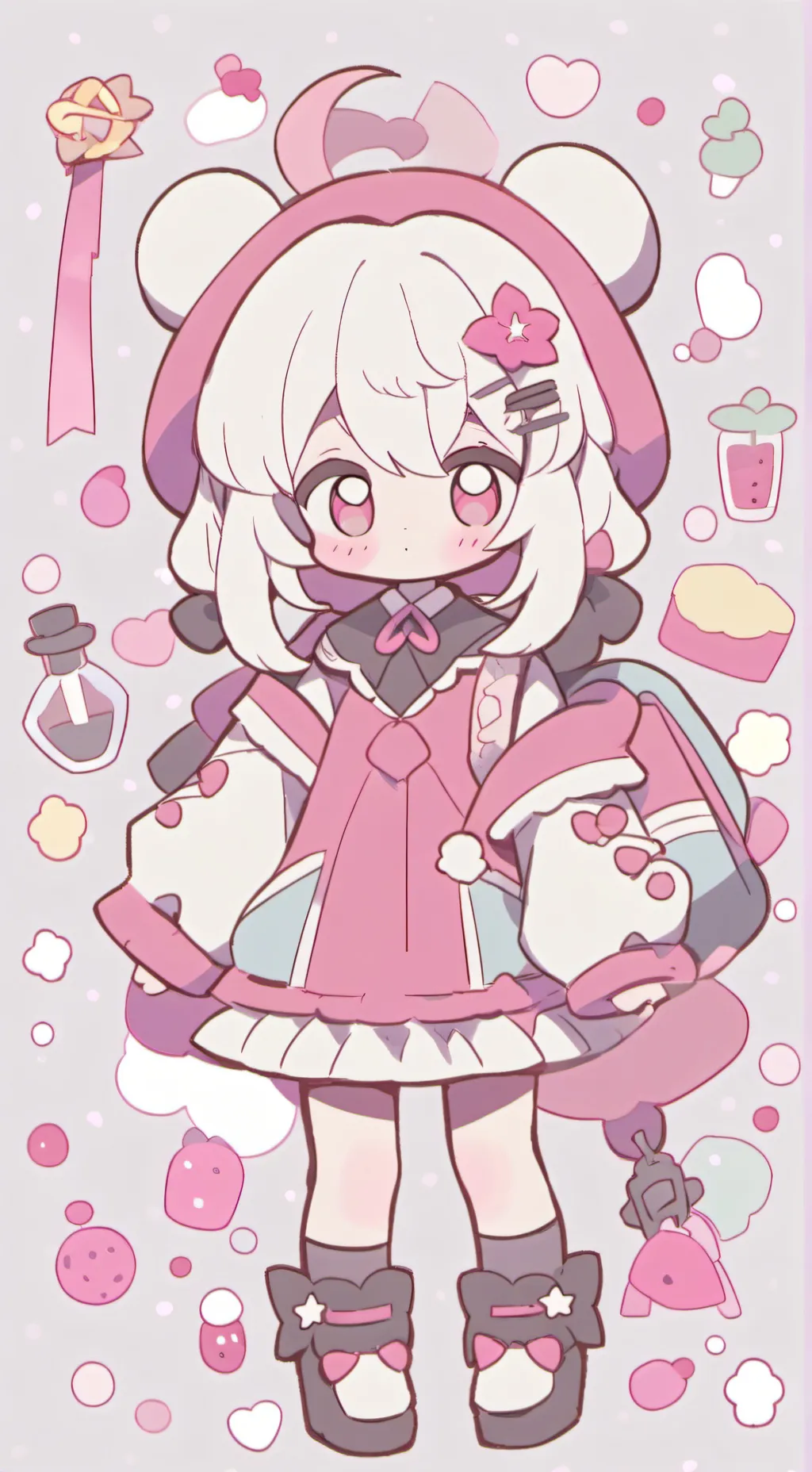 ai character: Alicia  background