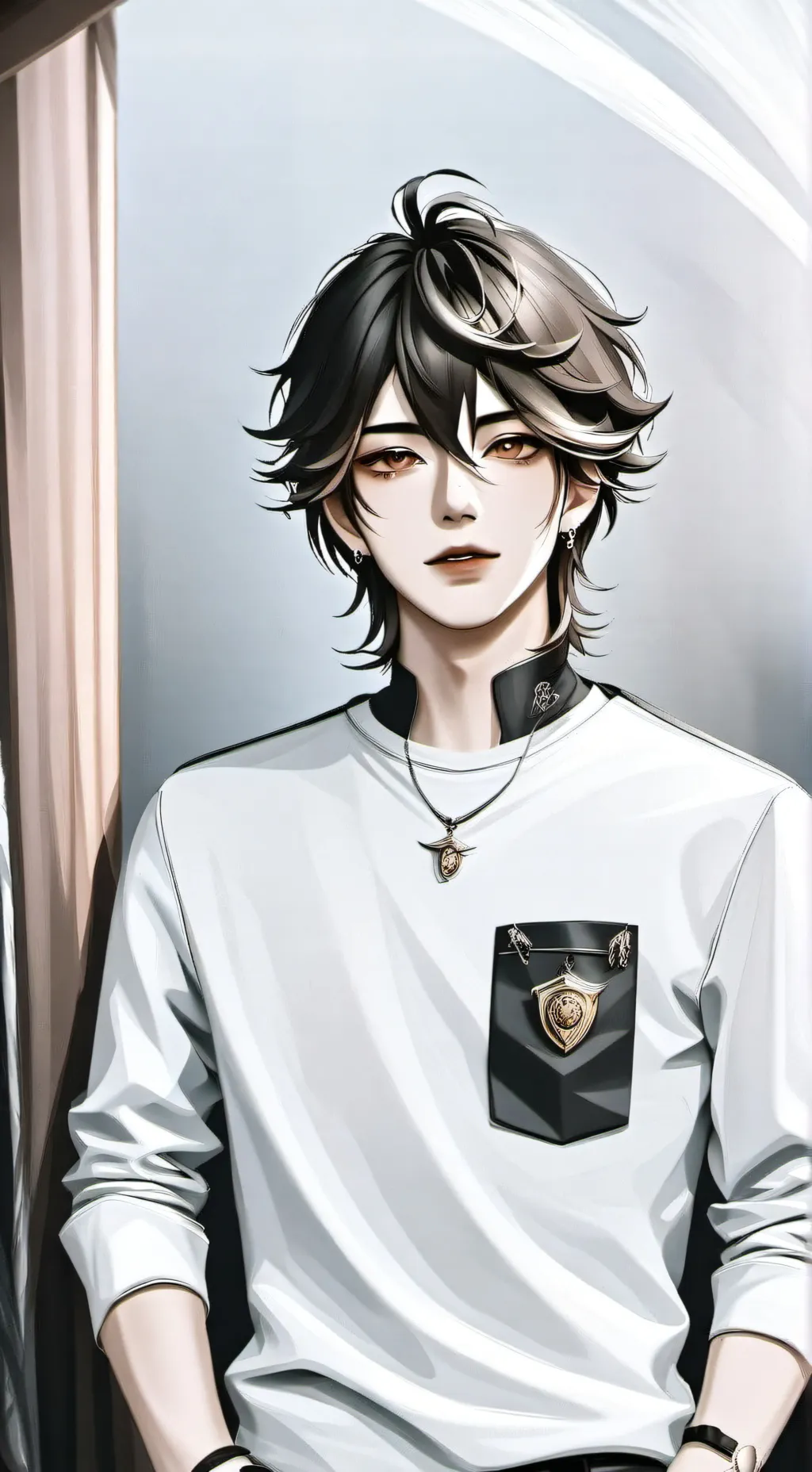 ai character: ☆Liam☆ background