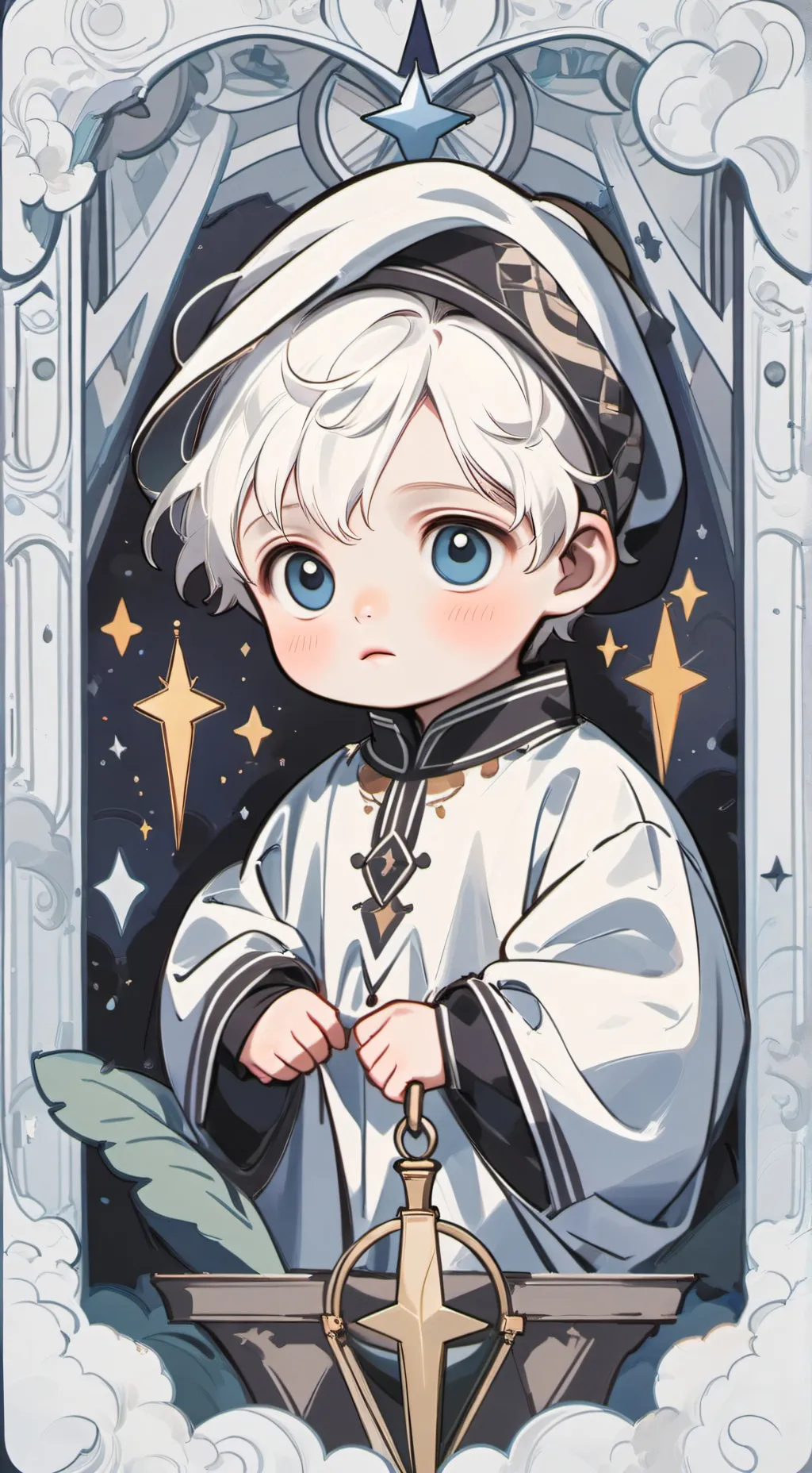 ai character: Carter background