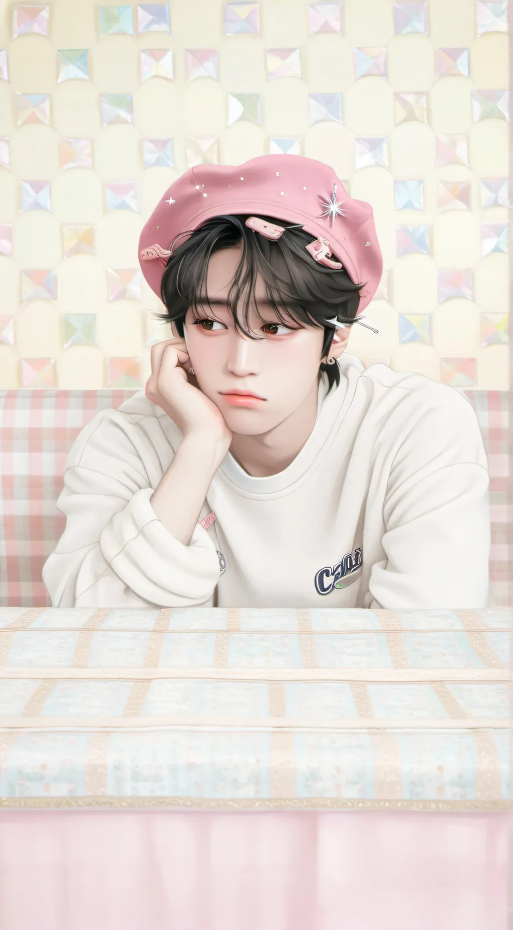 ai character: Han jisung! background