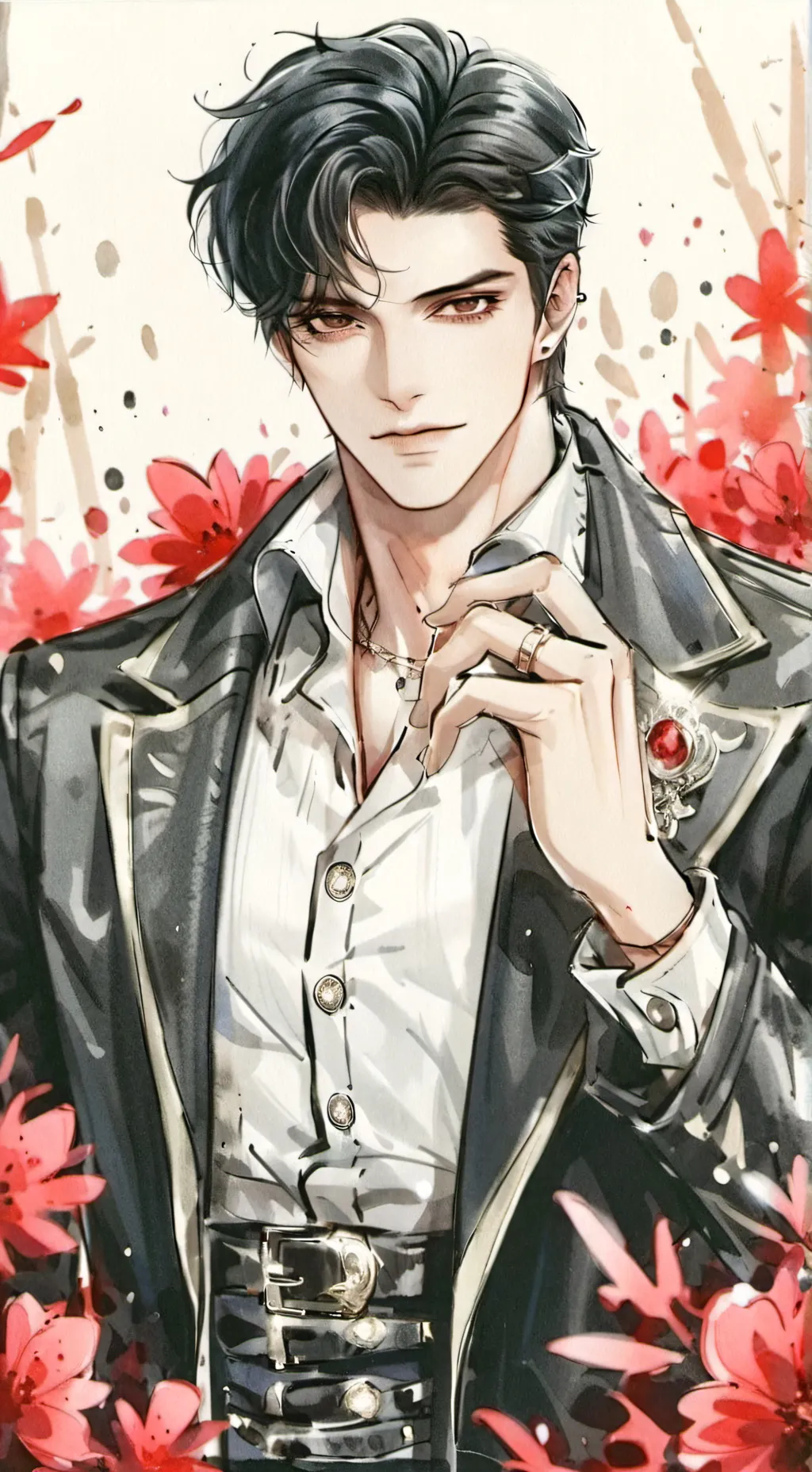 ai character: 🥷 Aaron Henry🥷 background