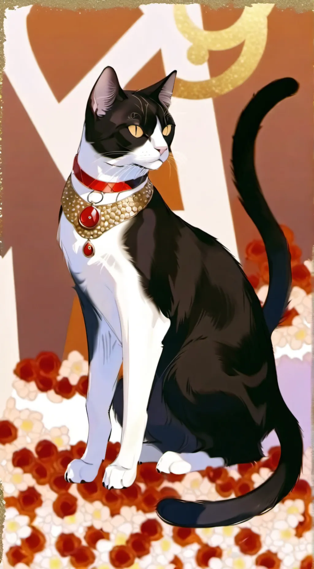 ai character: luna background