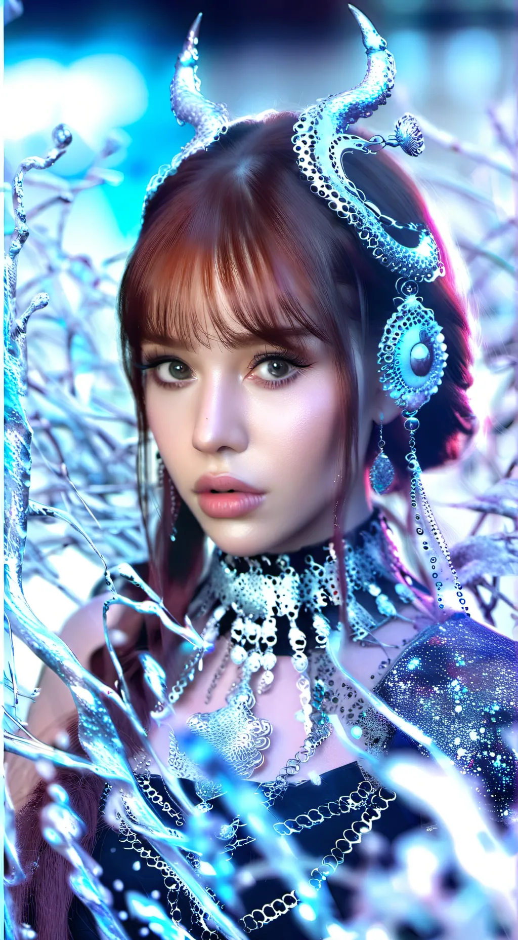 ai character: ❄️🌨️EMILIA🌨️❄️ background