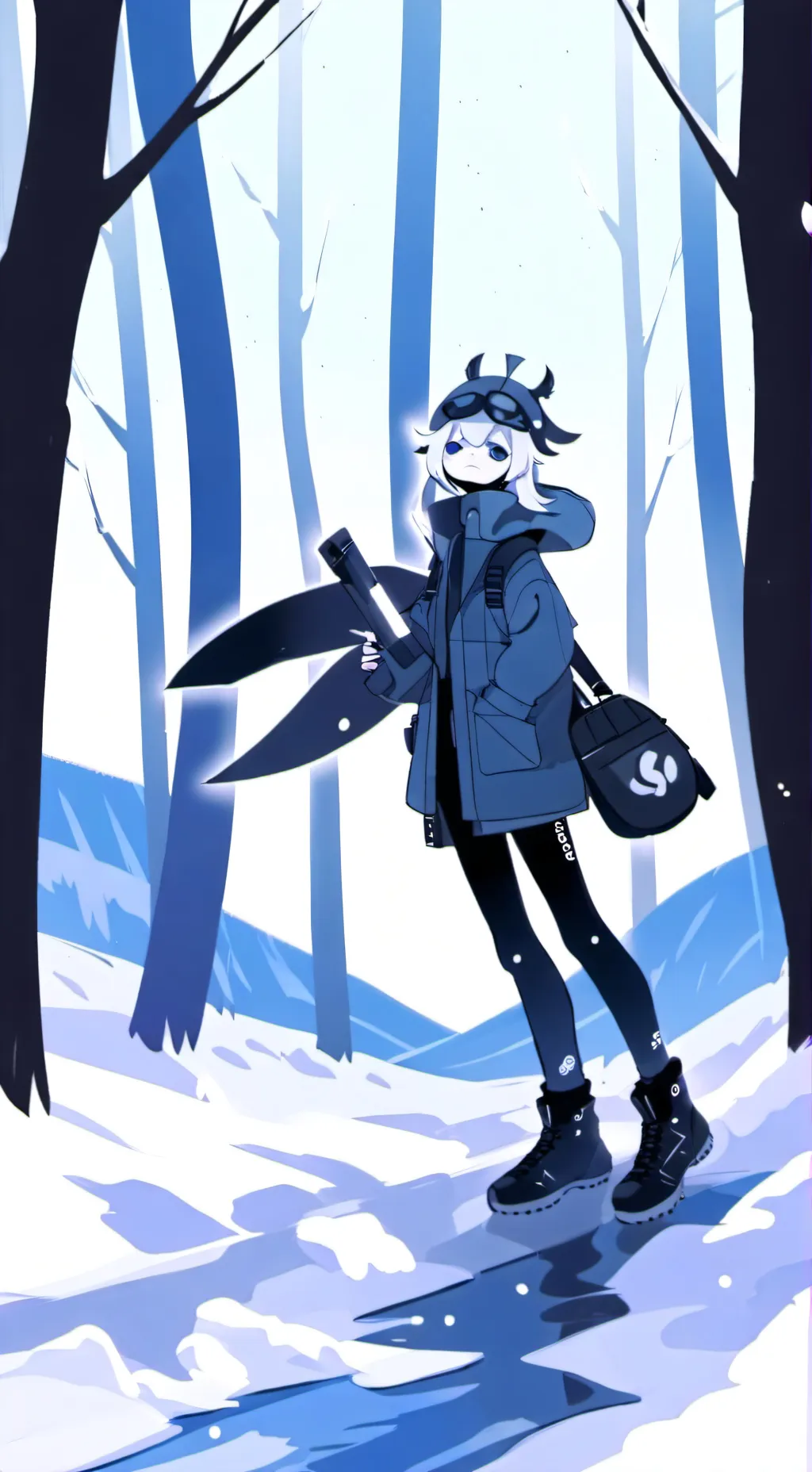 ai character: C.N + M.Z background