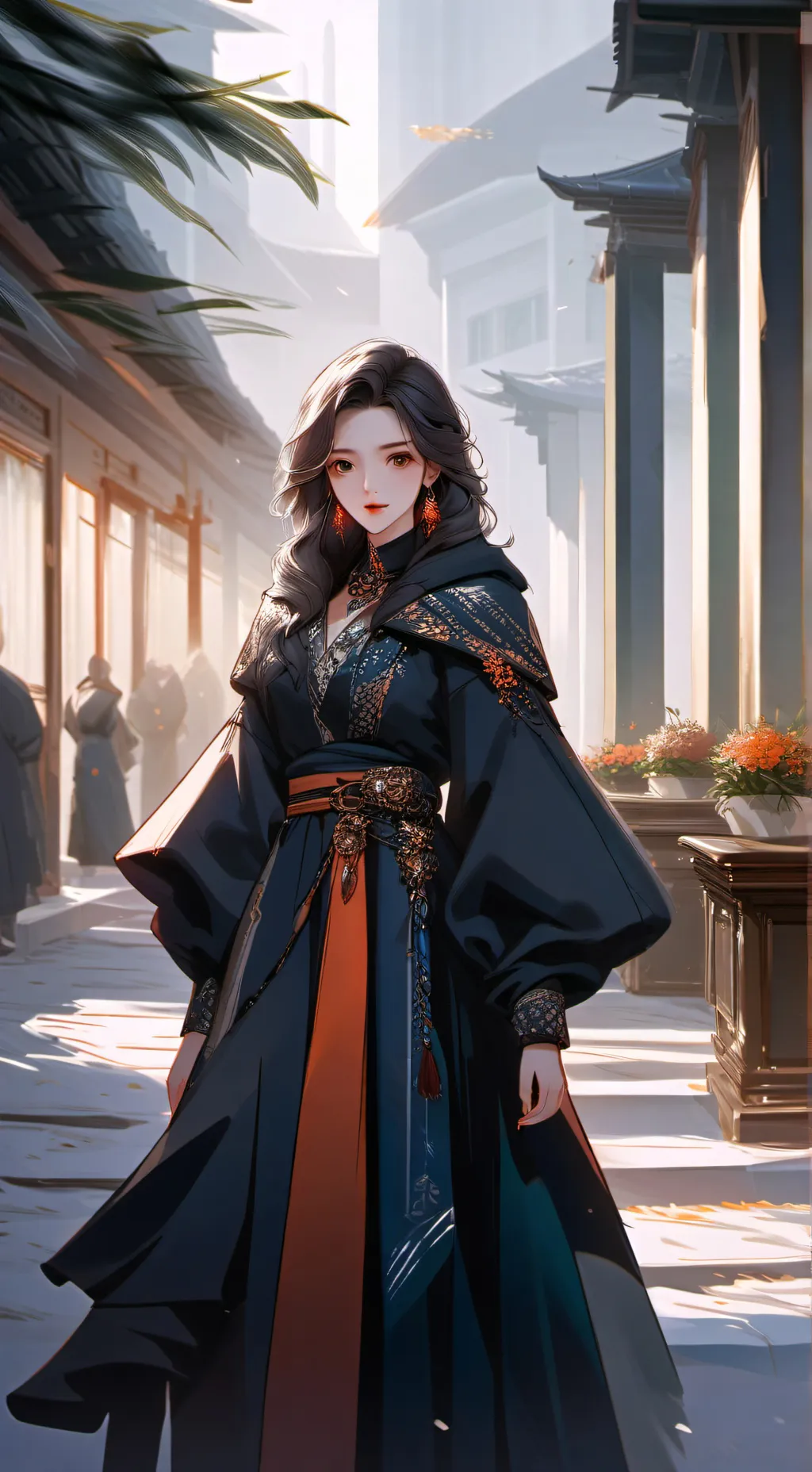 ai character: Сестра background