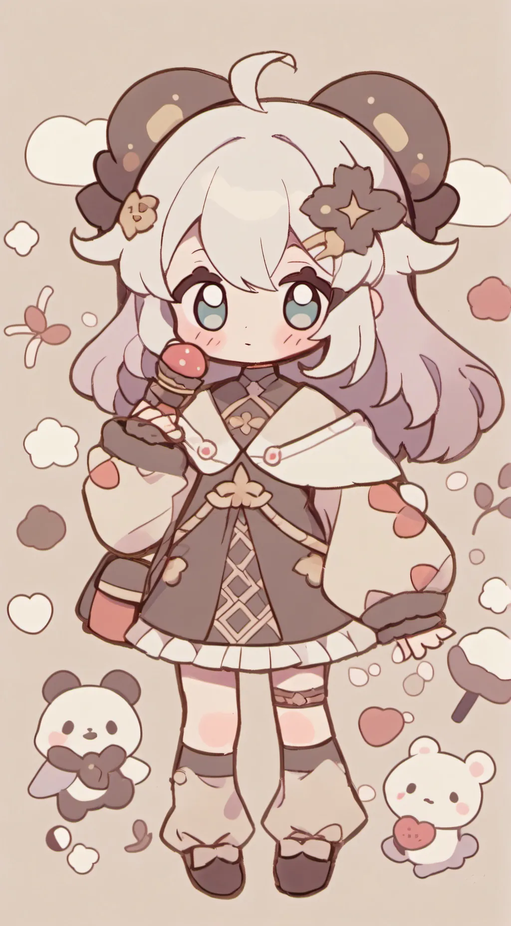 ai character: squid game 3 background