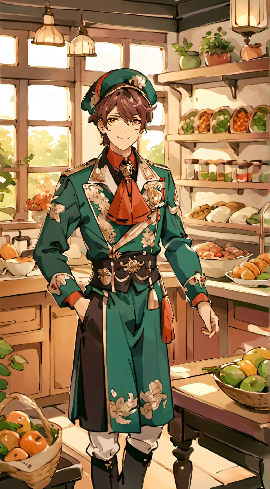 ai character: Mike  background