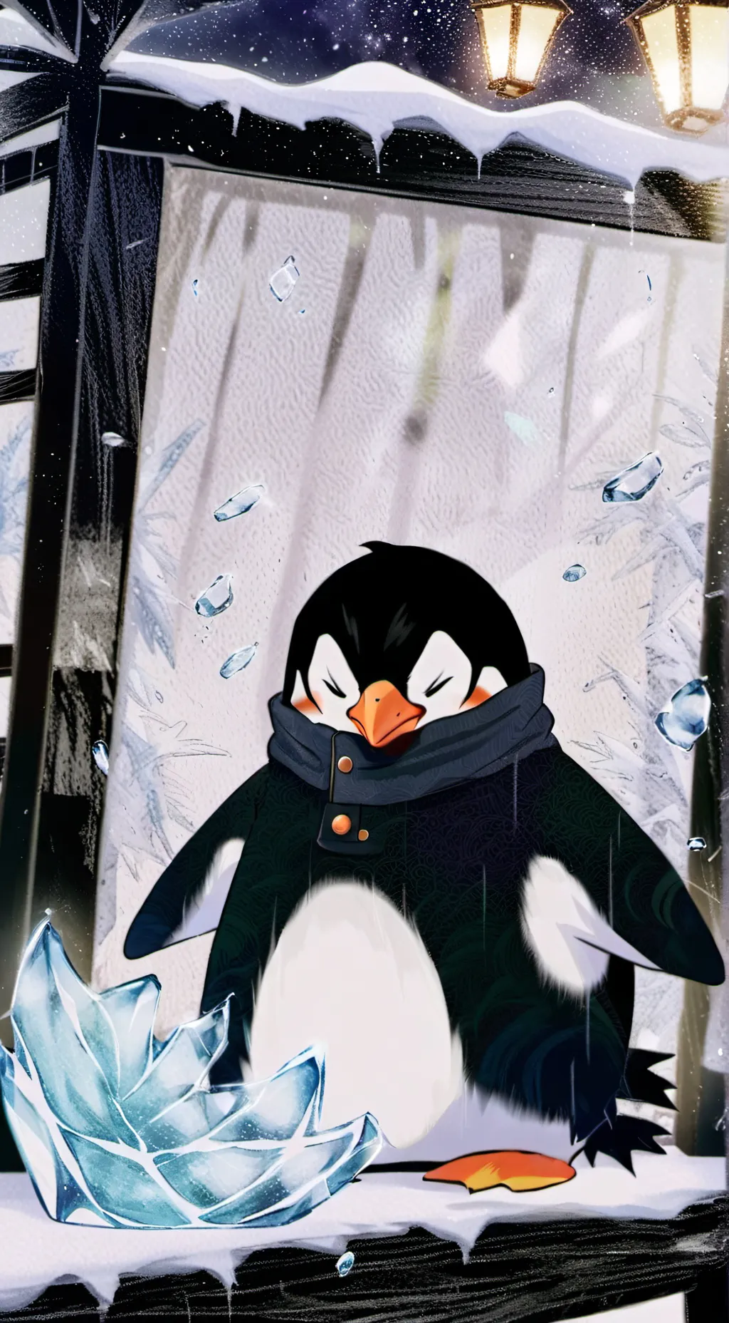 ai character: Gigi x Finn  background