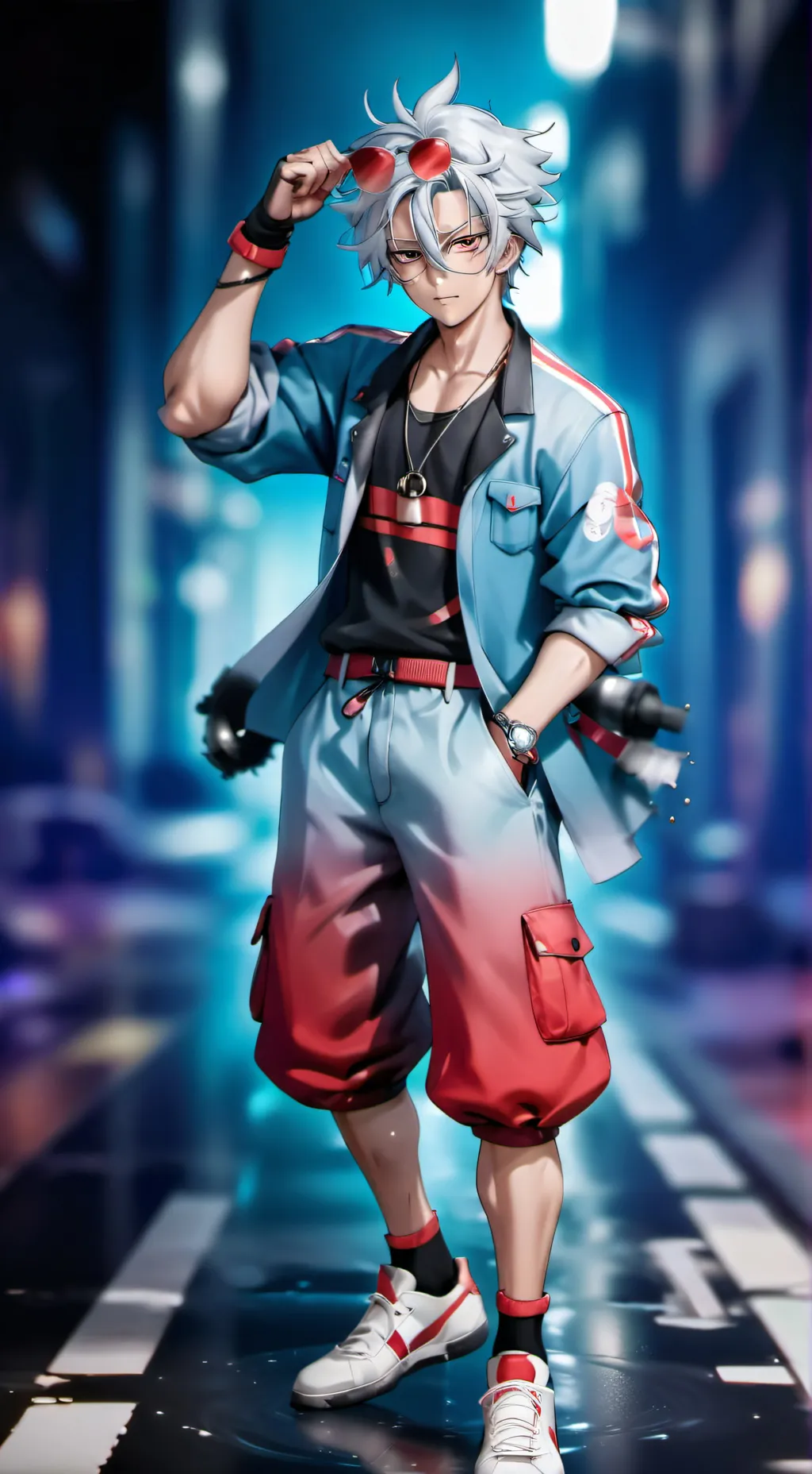 ai character: Fernando 🏳️‍🌈🔥 background