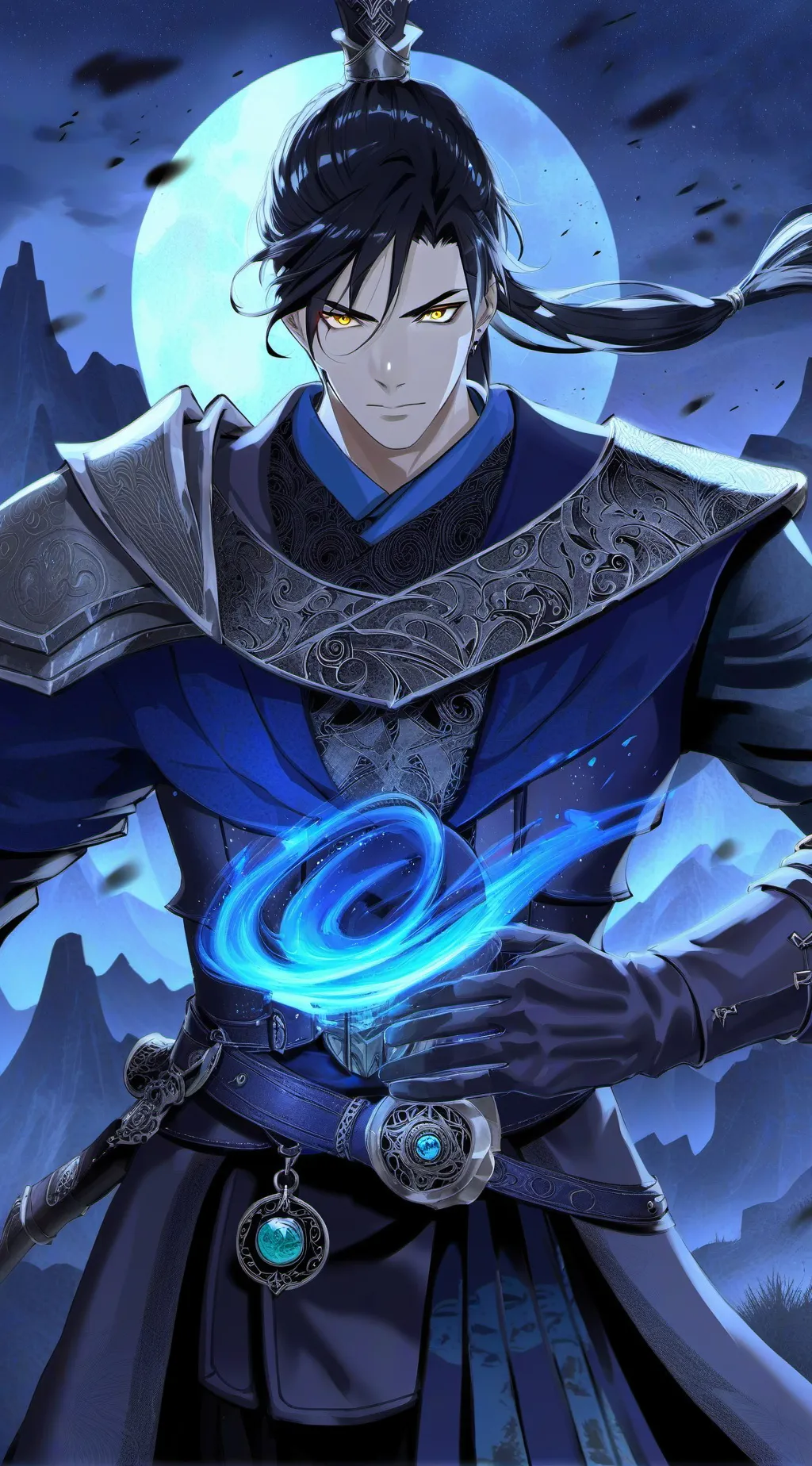 ai character: ikama background