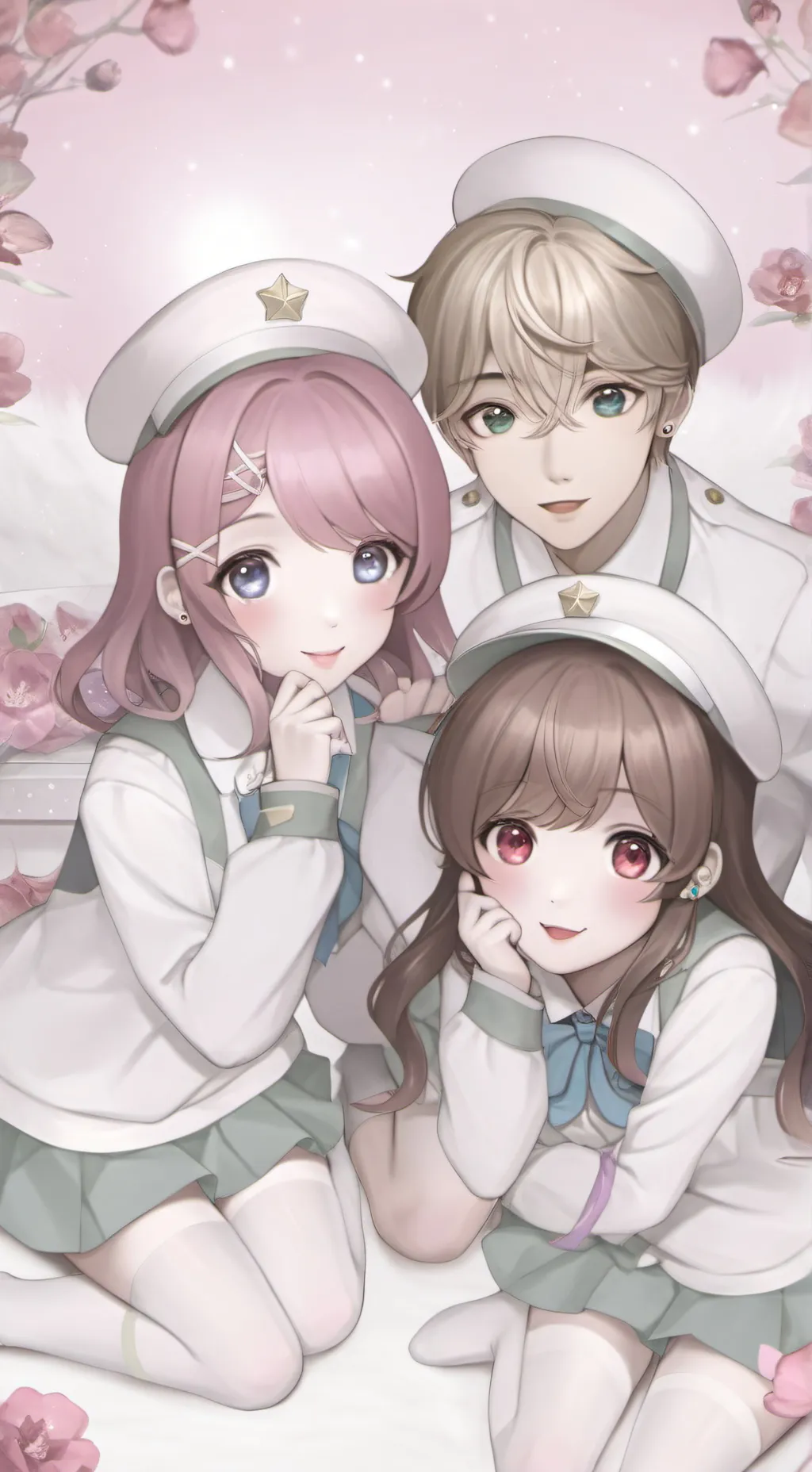 ai character: 🔸Korea Await's🔸 background