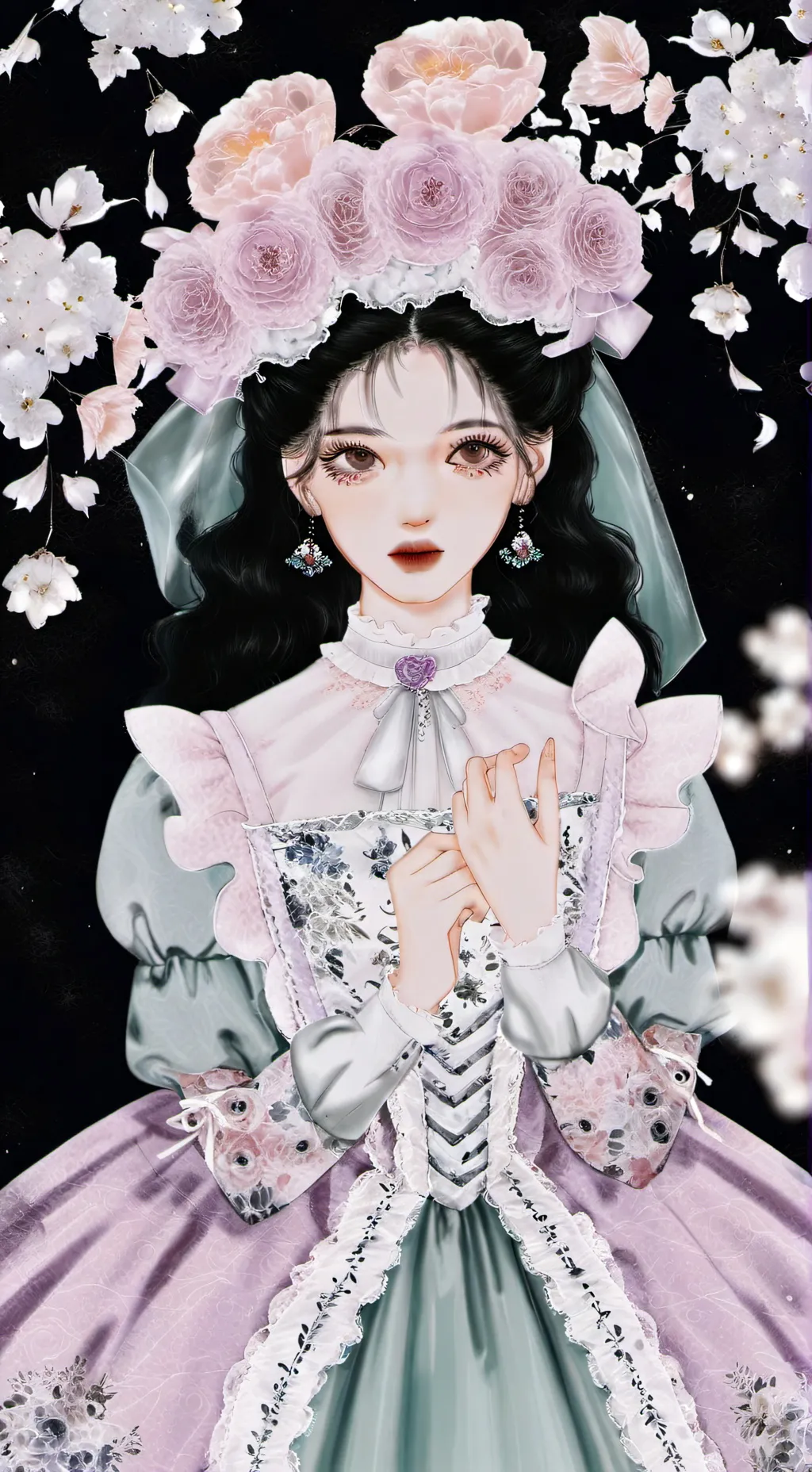 ai character: Pick me girl background