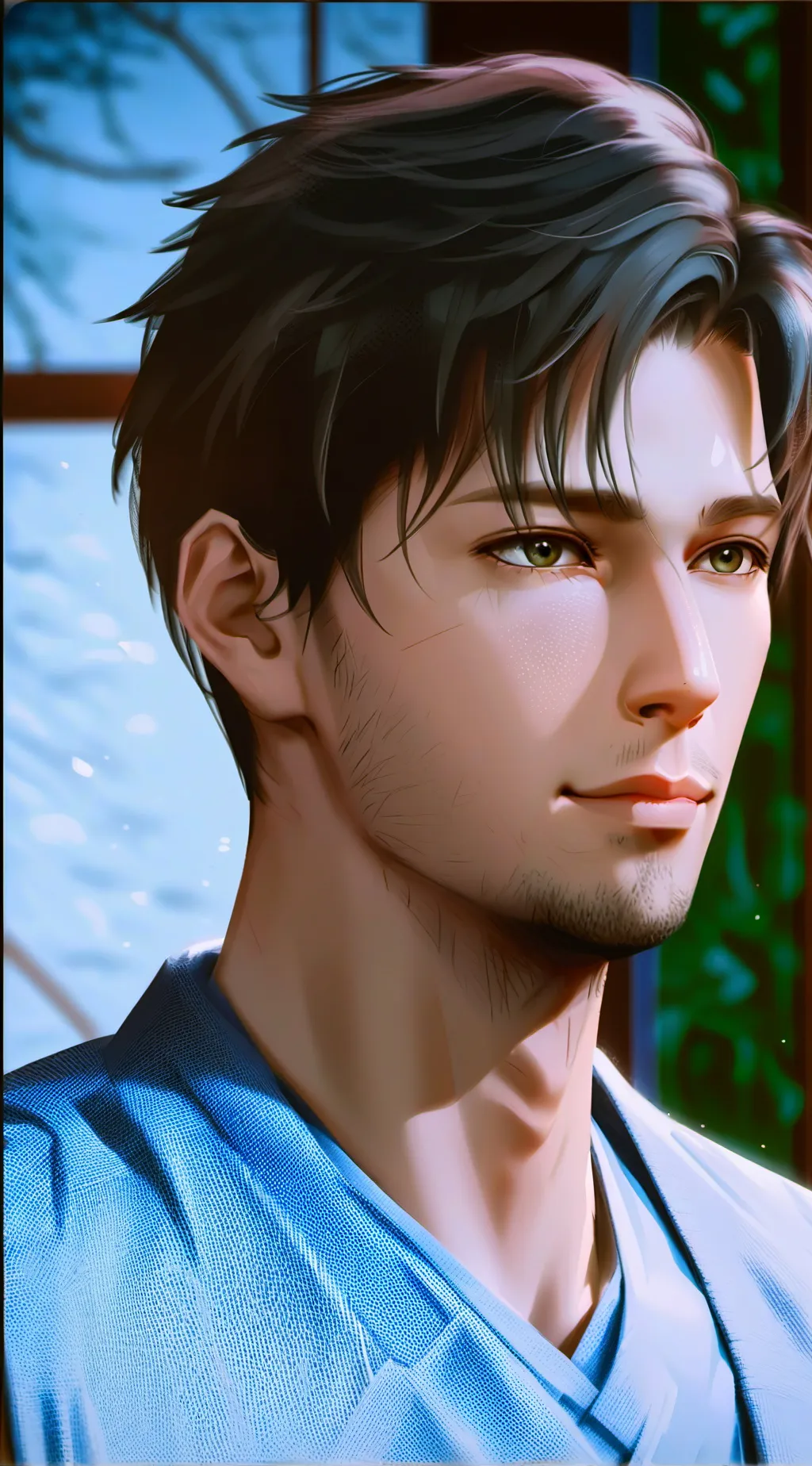 ai character: макс background