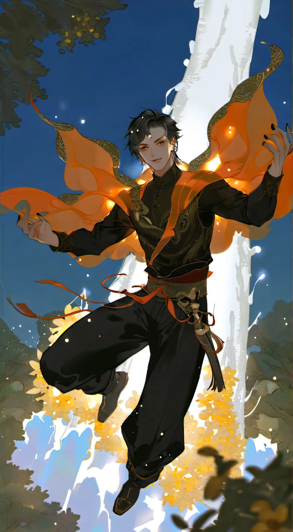 ai character: Sigma boy background