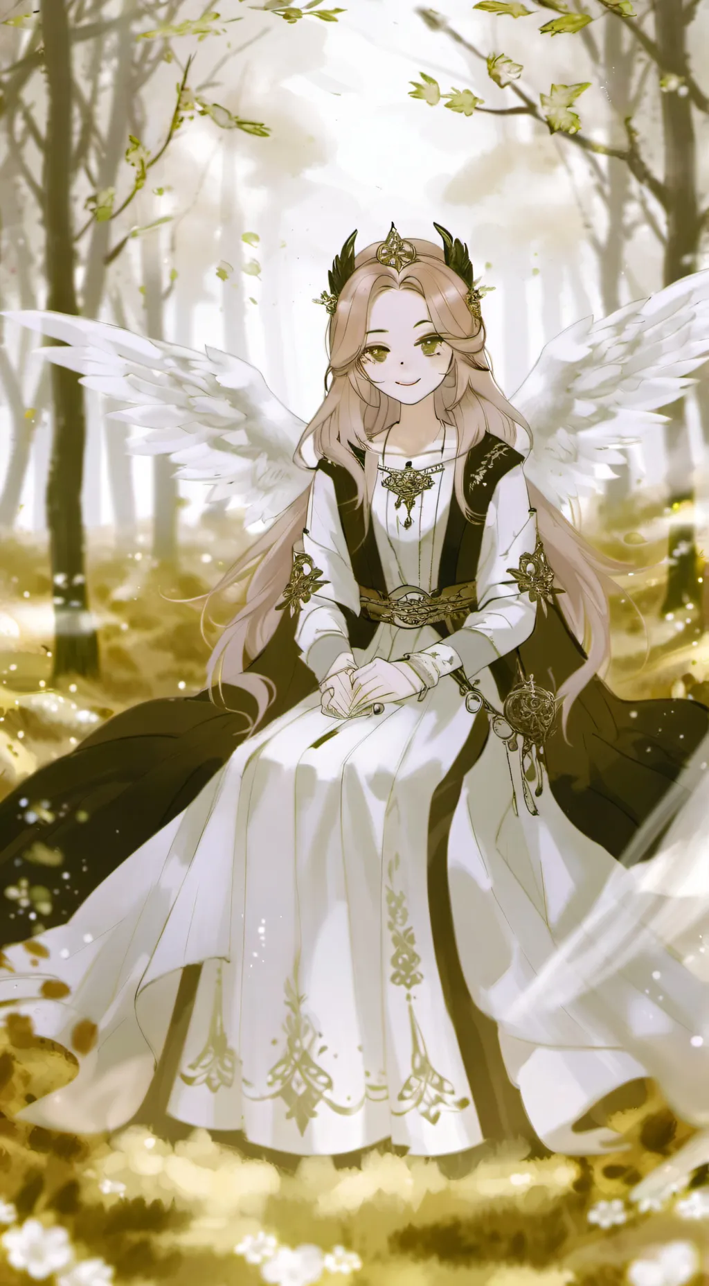 ai character: car accident  background