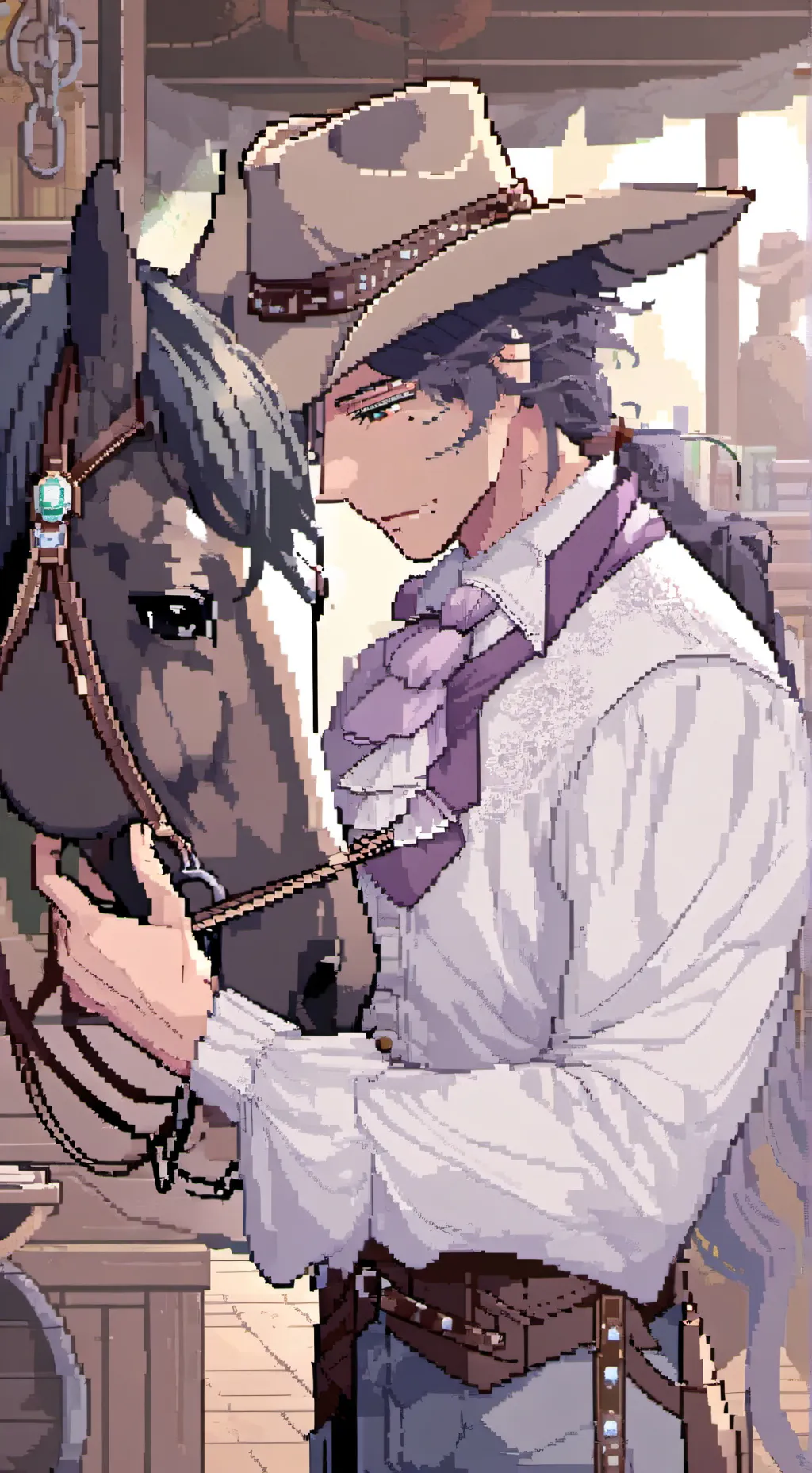 ai character: dreams for a wolf background