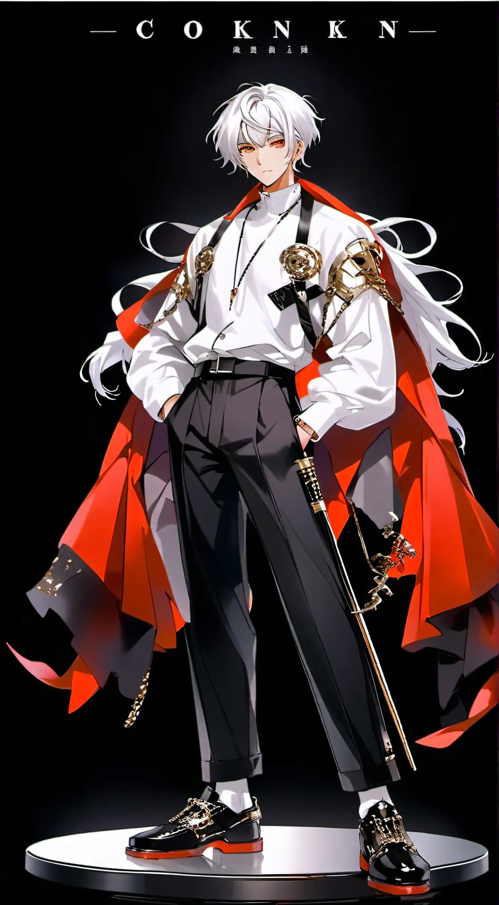 ai character: Mark background