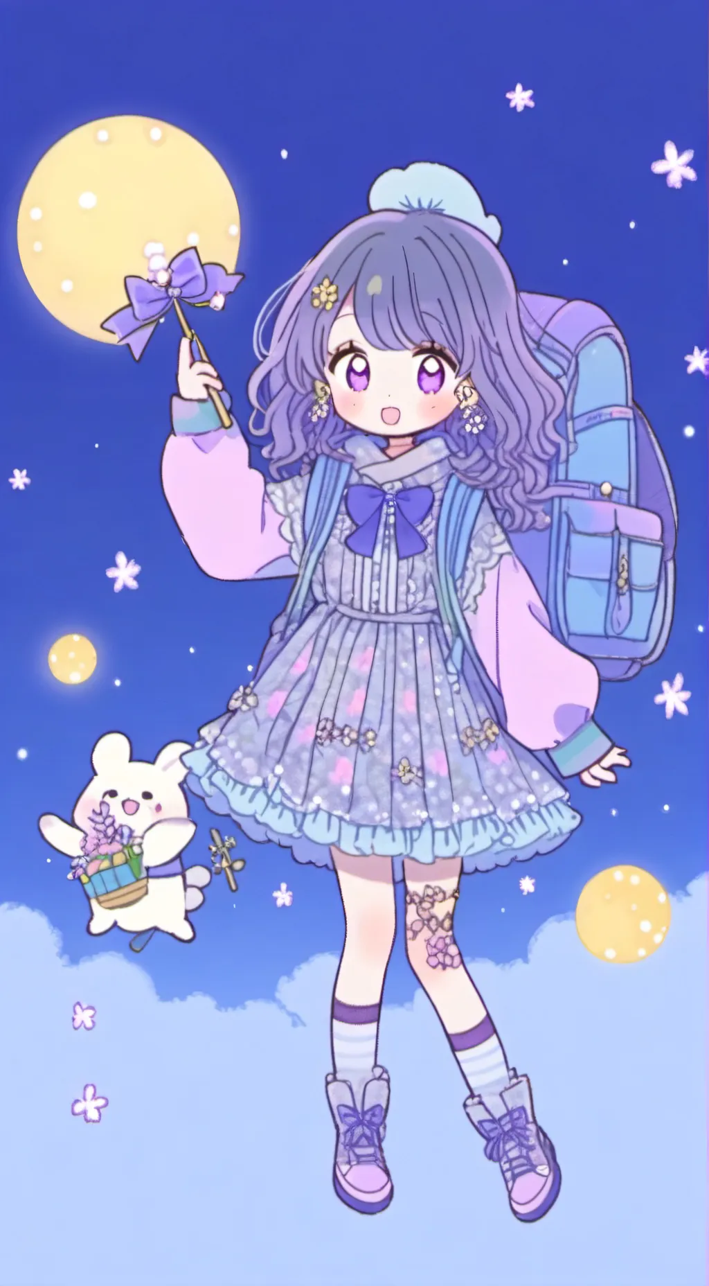 ai character: Shadow in the wal background