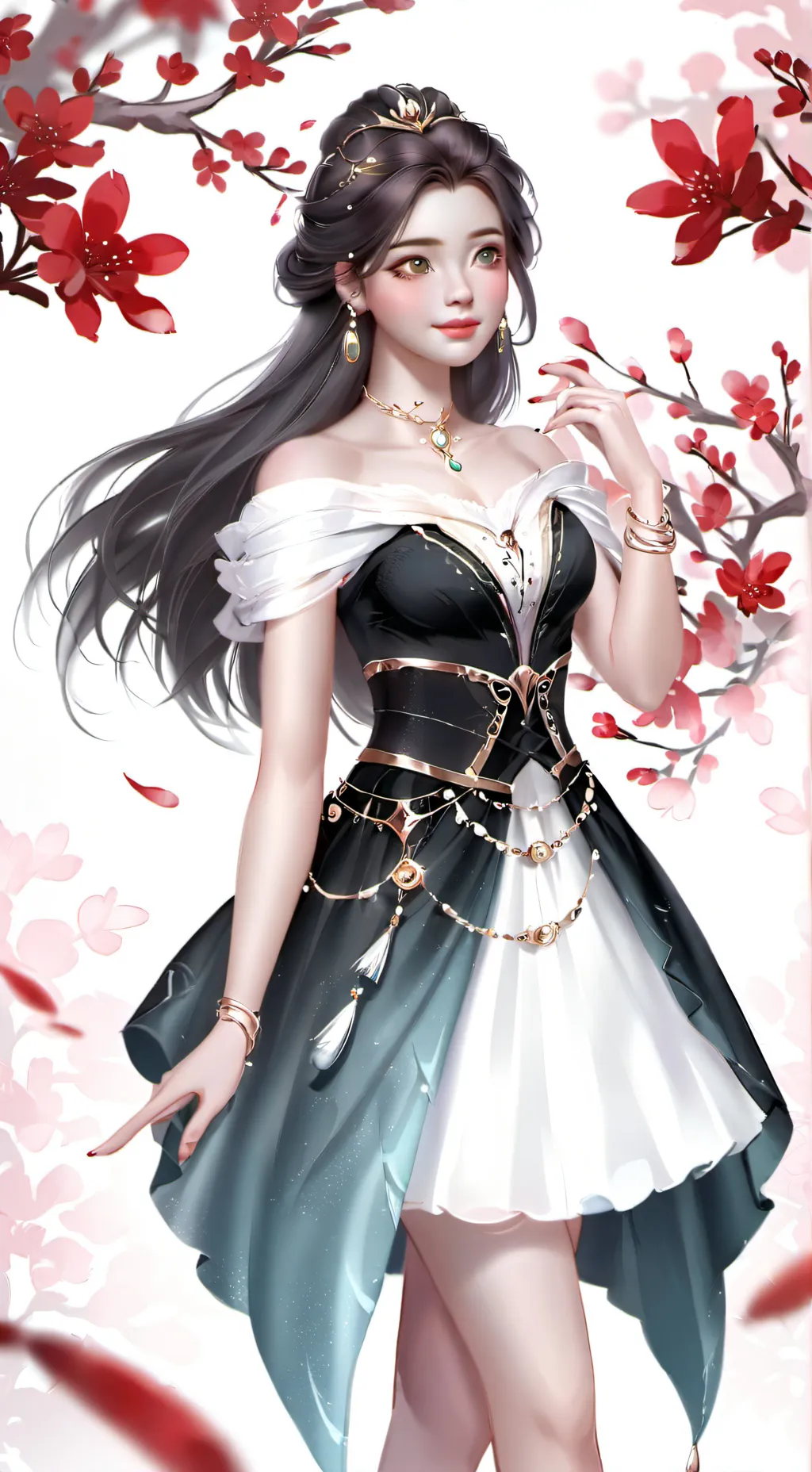 ai character: Princess of wolf background