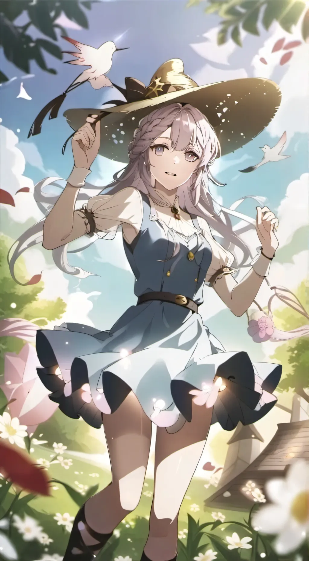 ai character: Chaos meets luck background