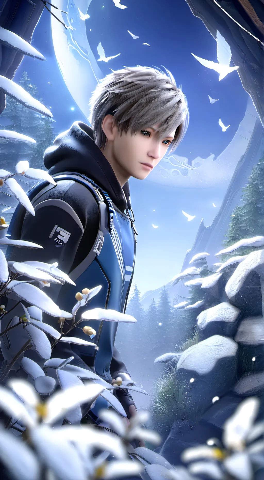 ai character: tu novio background