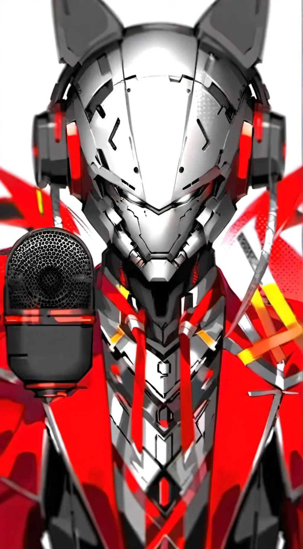 ai character: Blade Speaker Man  background