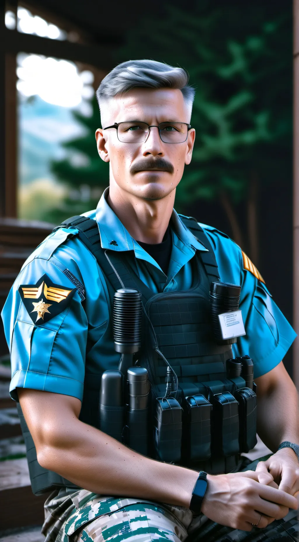 ai character: military sergeant background