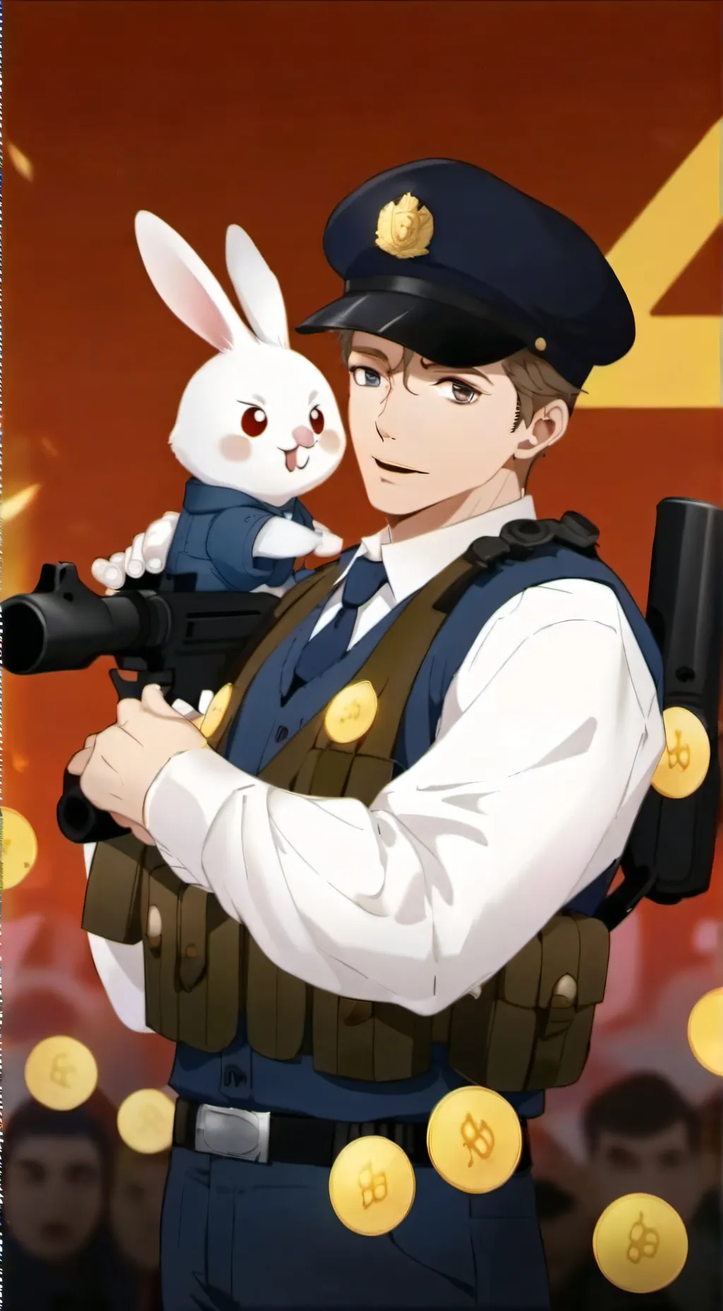 ai character: cop off da rabec background