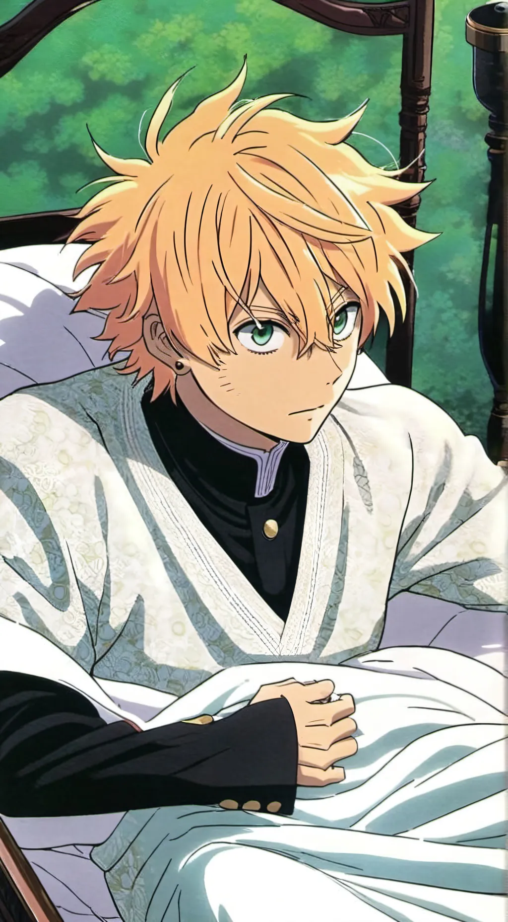 ai character: MHA DeathBed background