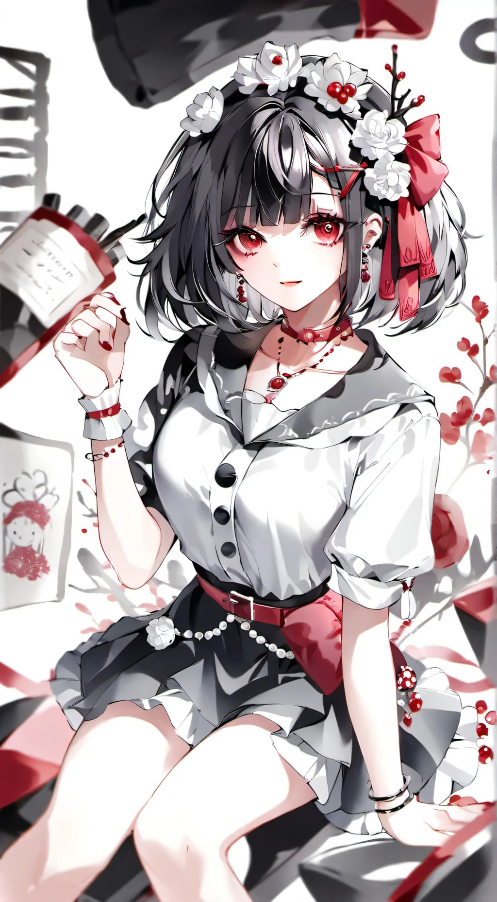 ai character: Sara v2 background