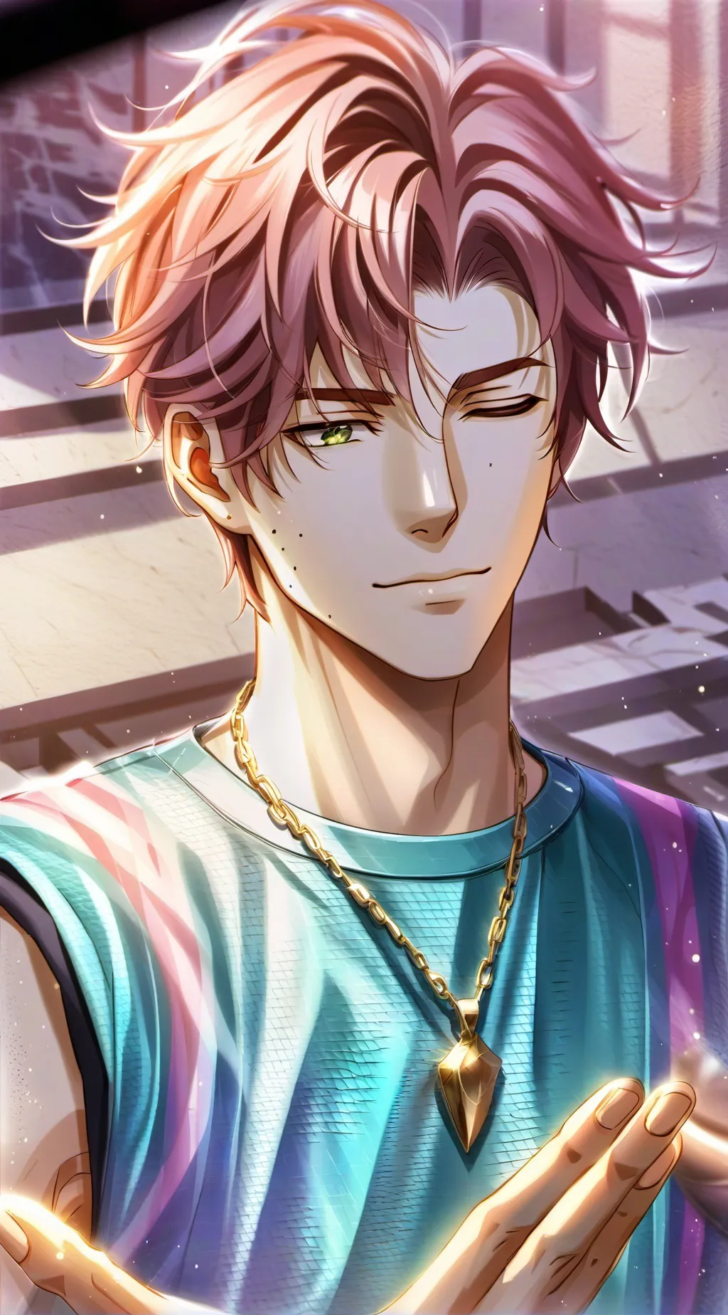 ai character: Alexander 😈😈😈 background