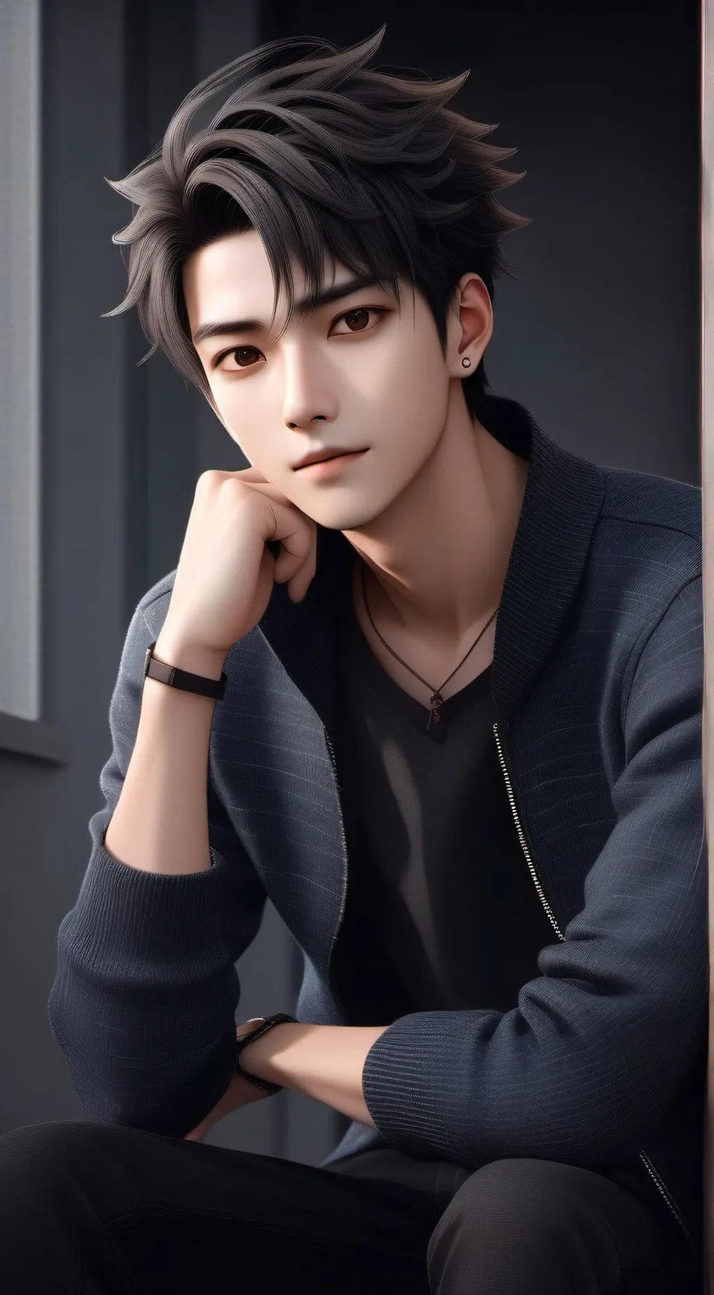 ai character: James  background