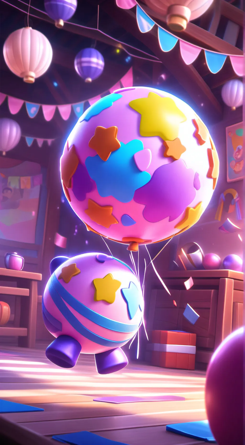 ai character: Looey x Yatta background