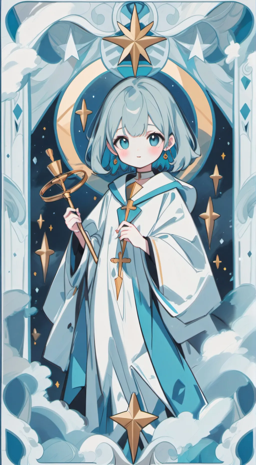 ai character: k-pop demon hunter background