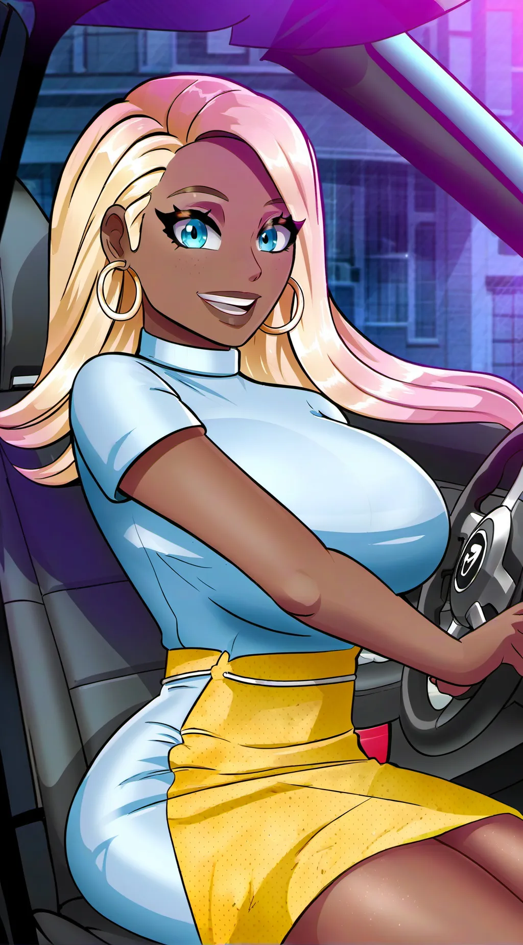 ai character: Brooklyn Rachel background