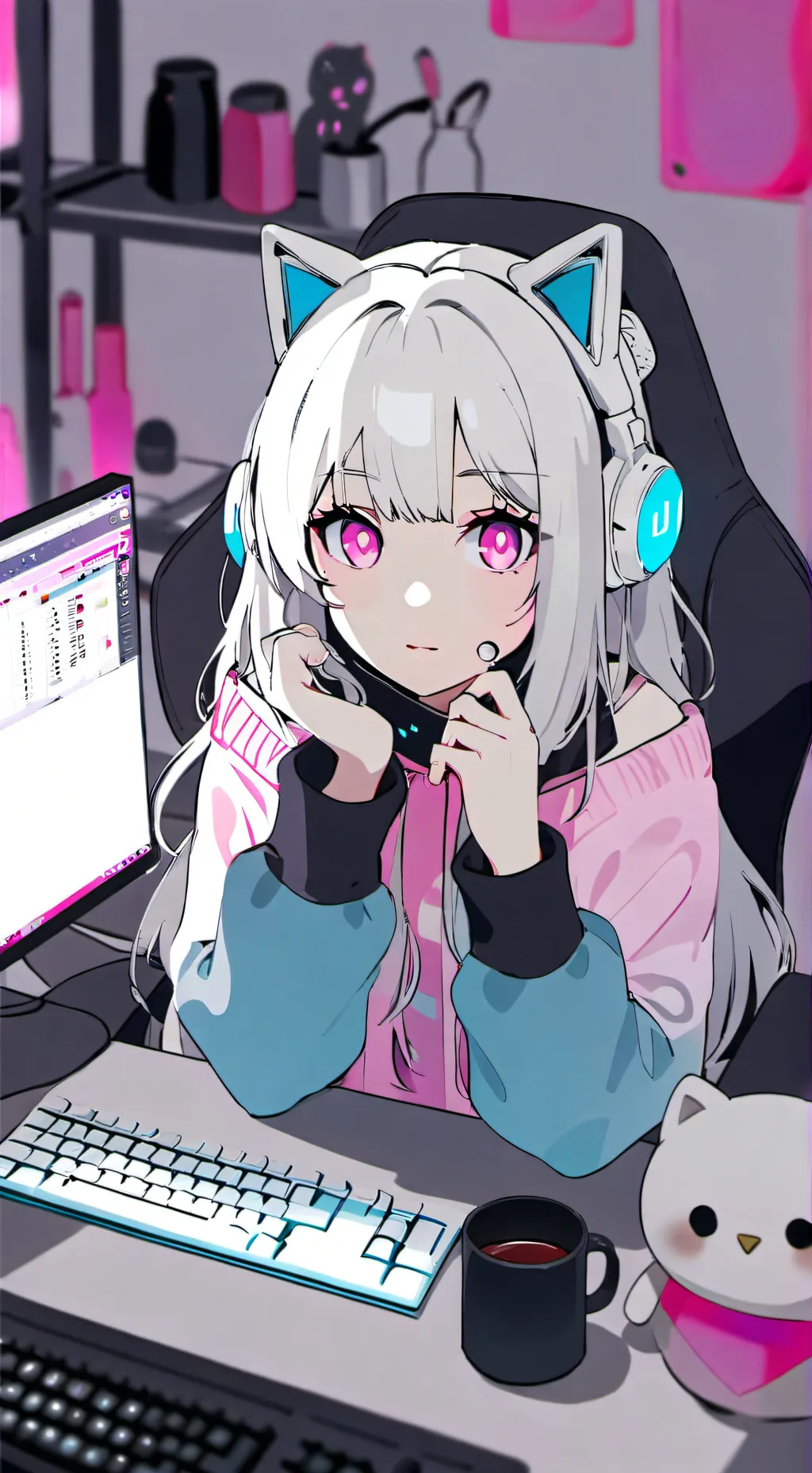 ai character: Yuki haru background