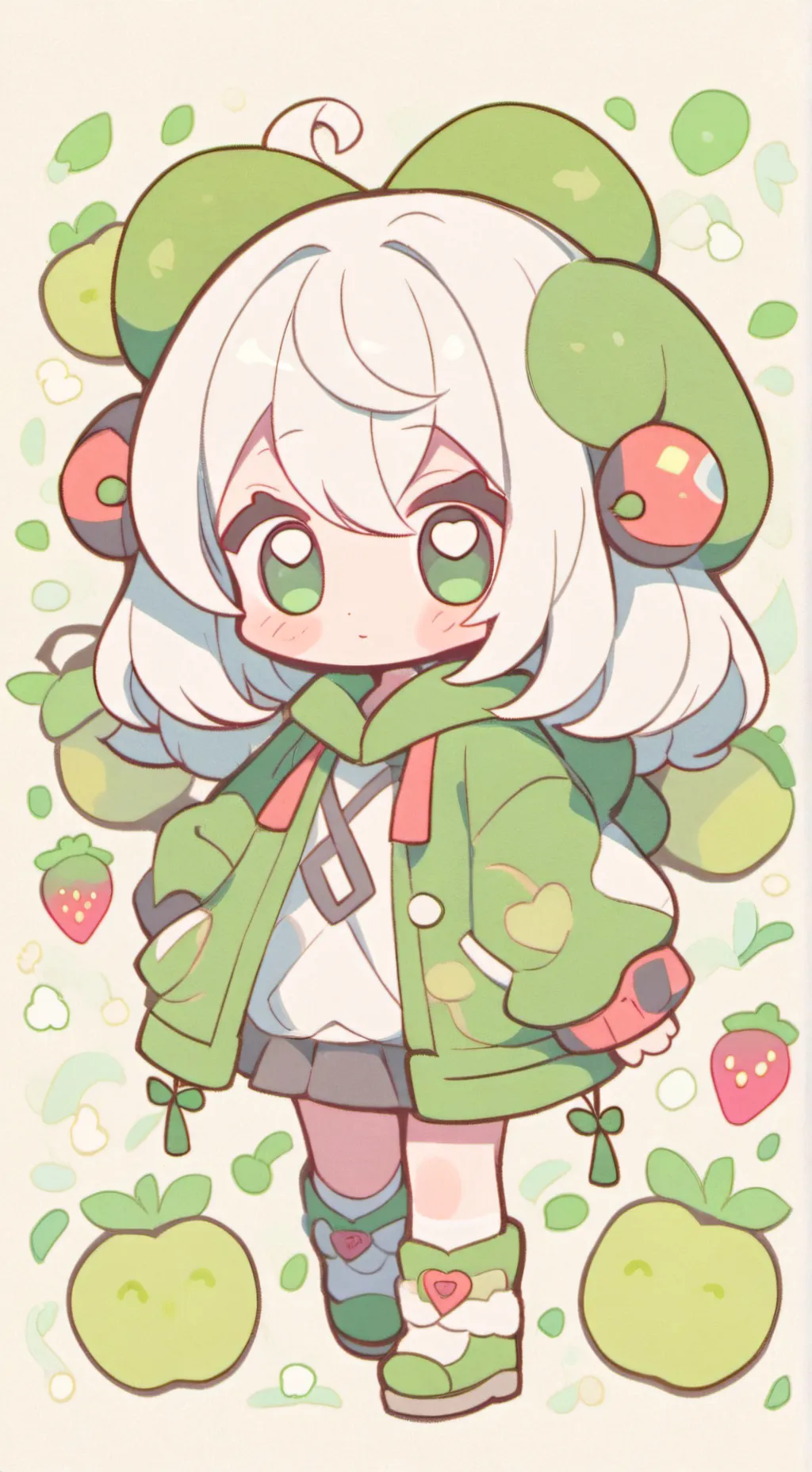 ai character: Тик так background