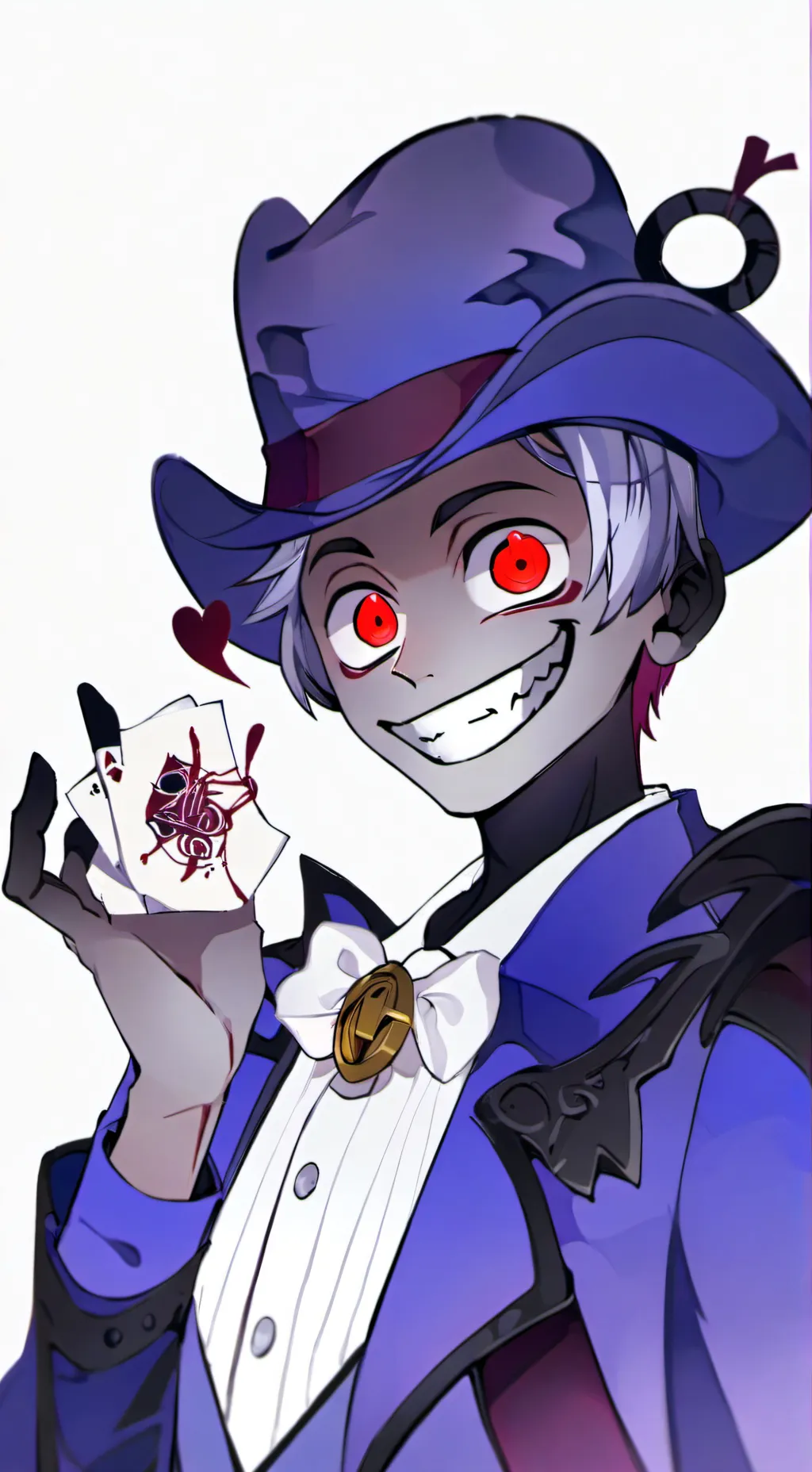 ai character: Moon drop background