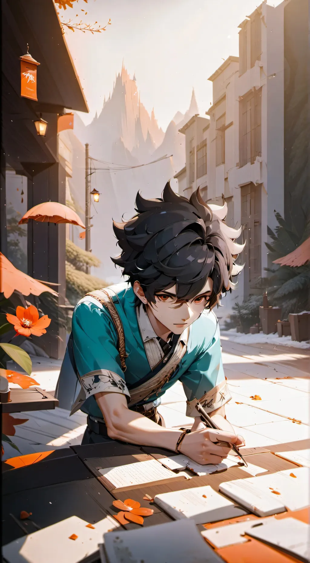 ai character: Peyton background