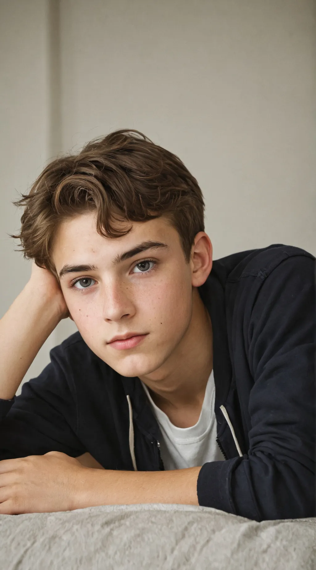 ai character: Ashton  background