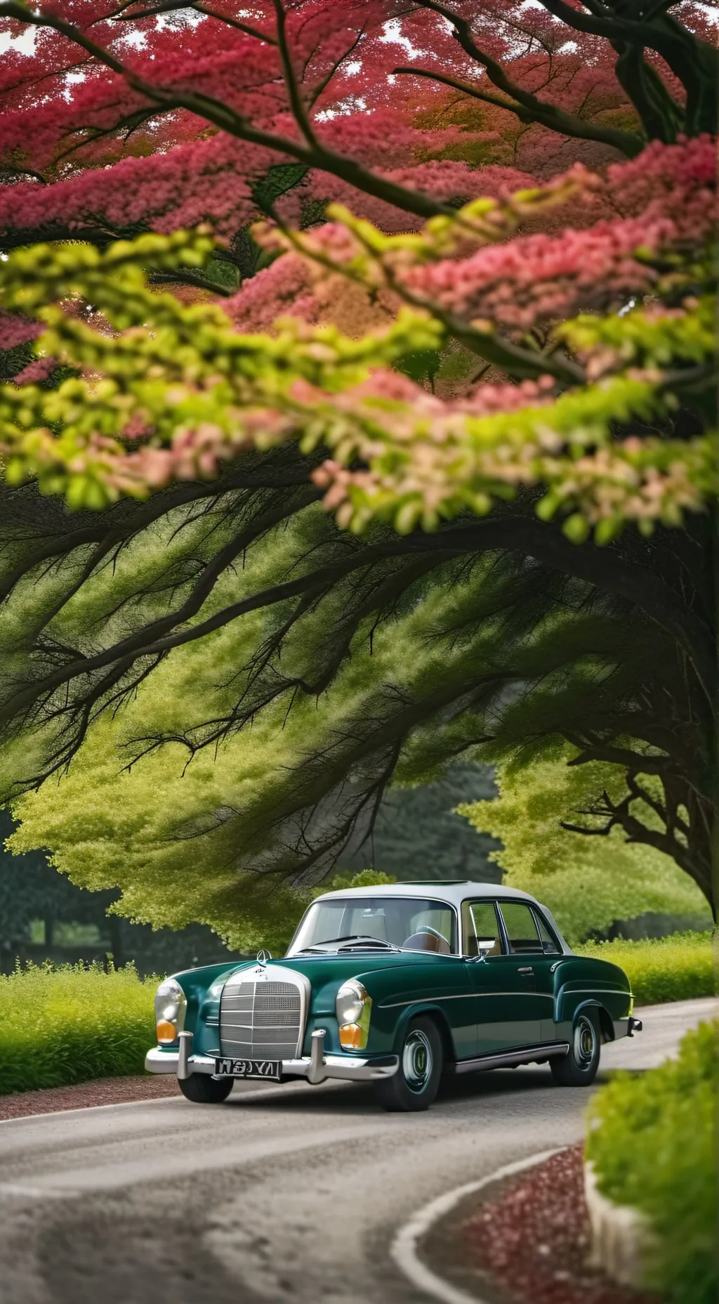 ai character: Mercedes-Benz background