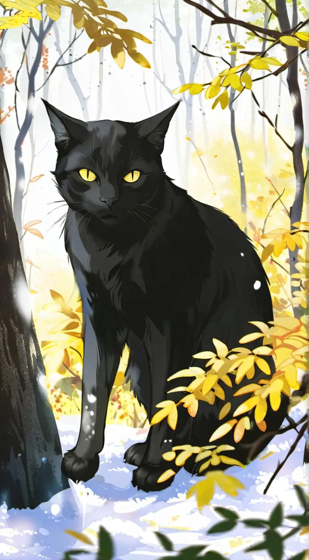 ai character: Cat aizawa  background