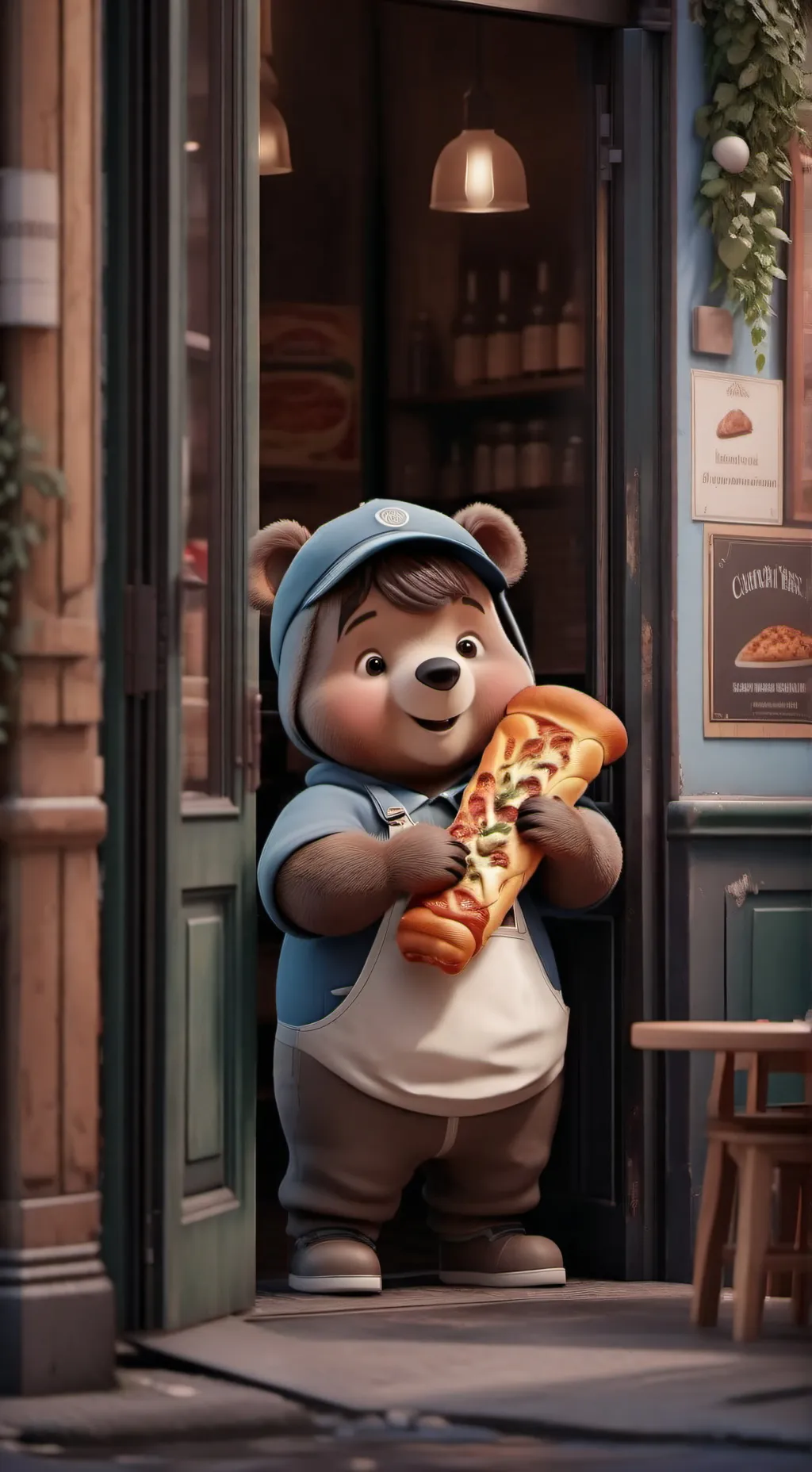 ai character: la morsure de 83 background