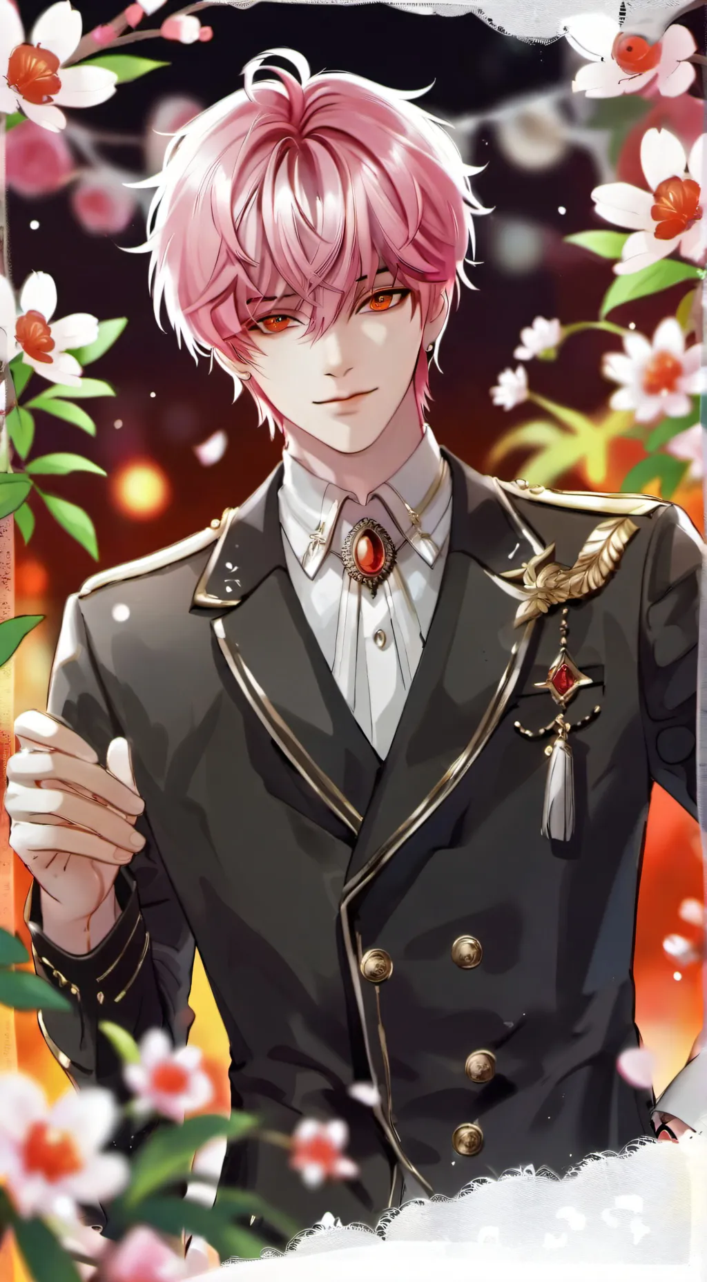 ai character: Adrien  background