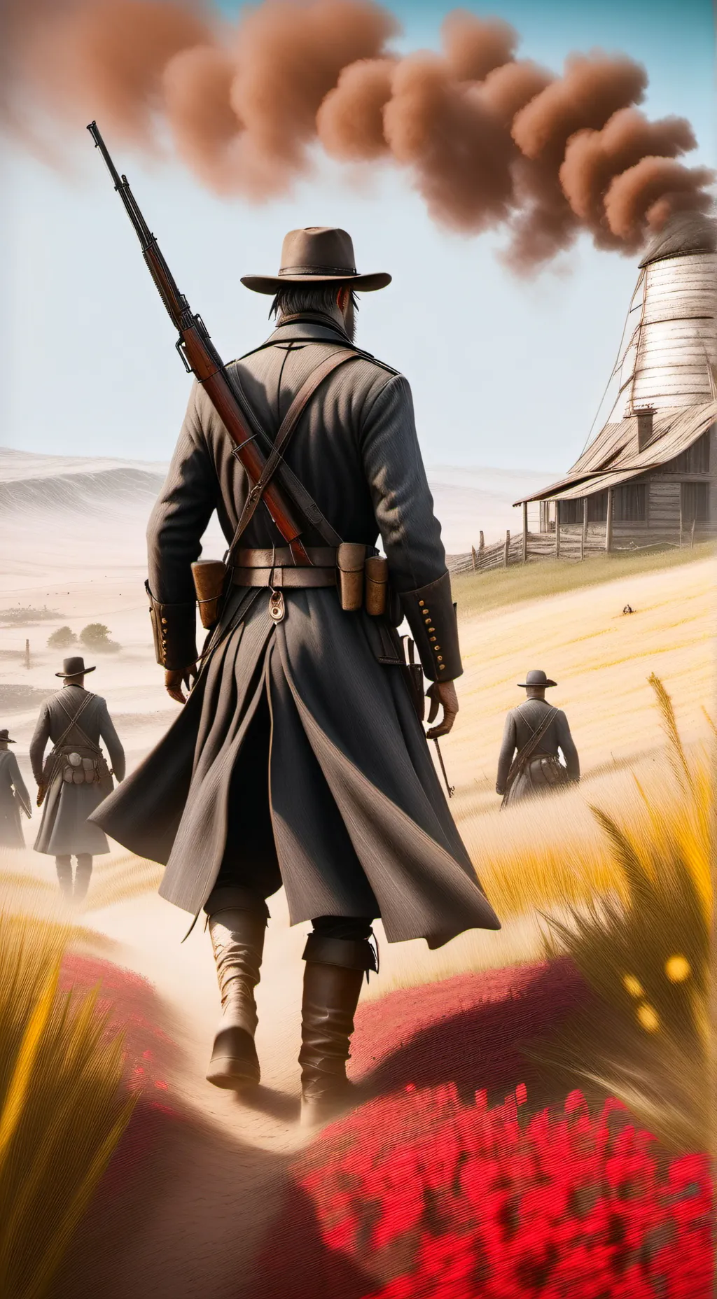 ai character: Rdr2:ww1 dlc part2 background